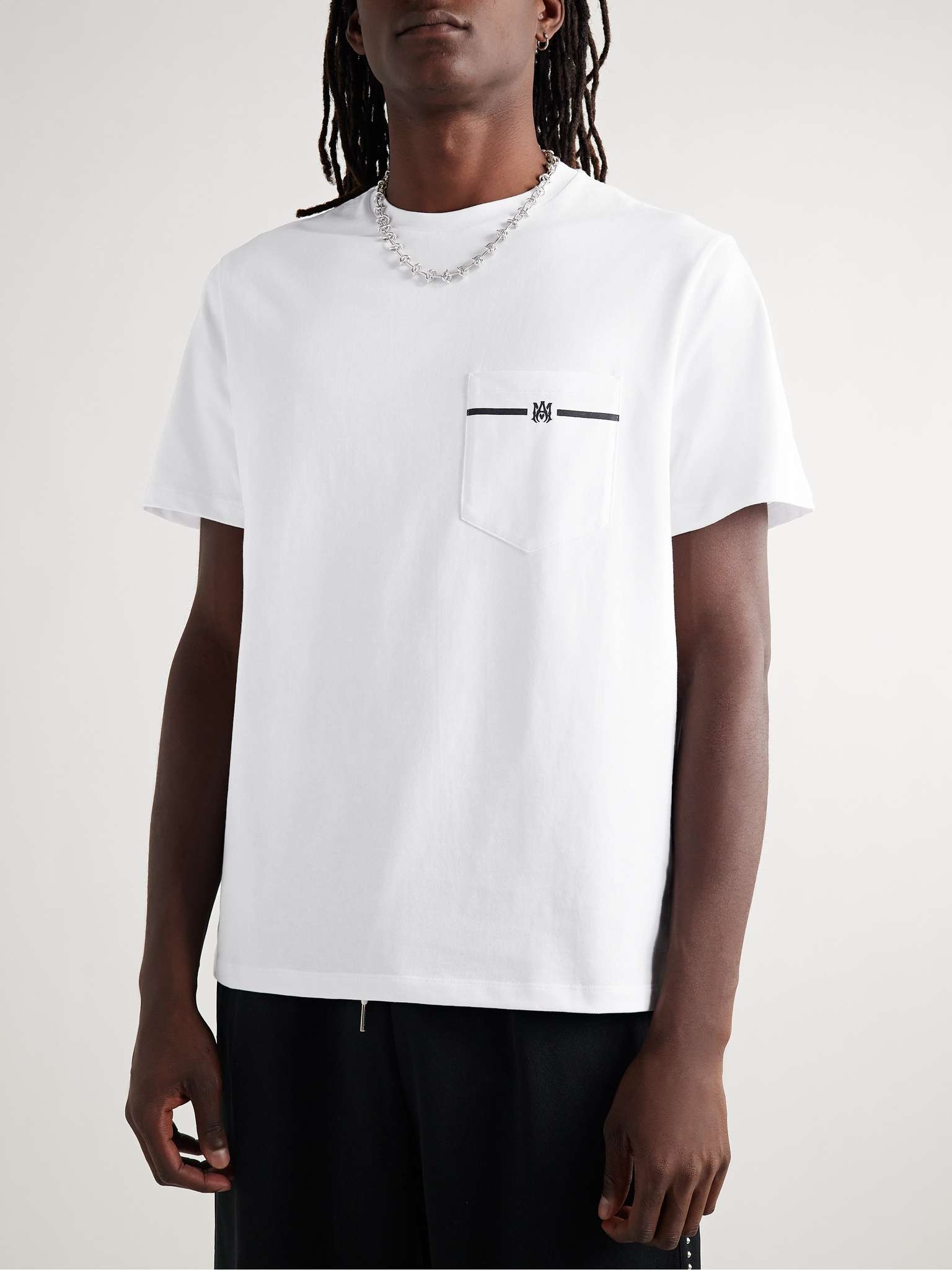 Logo-Print Cotton-Jersey T-Shirt - 4
