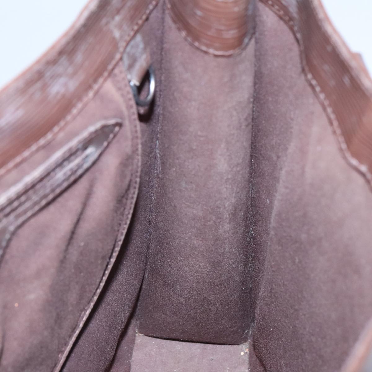 LOUIS VUITTON Epi Sac Plat Hand Bag Mocha Brown M5908d M5908d - 15