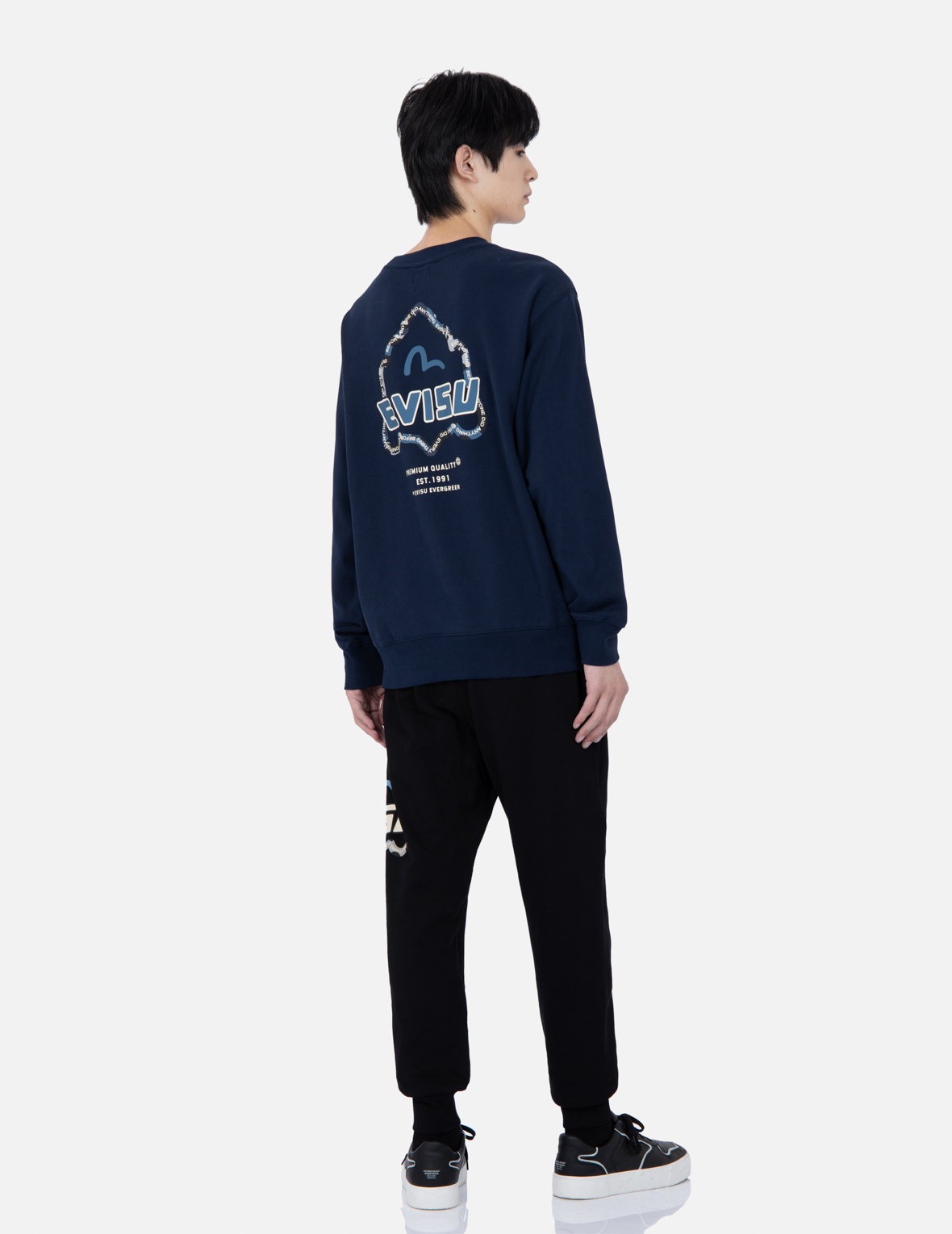 GODHEAD OUTLINE PRINT SWEATPANTS - 4