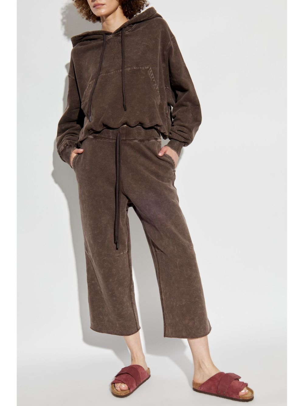 cotton flared trousers - 2