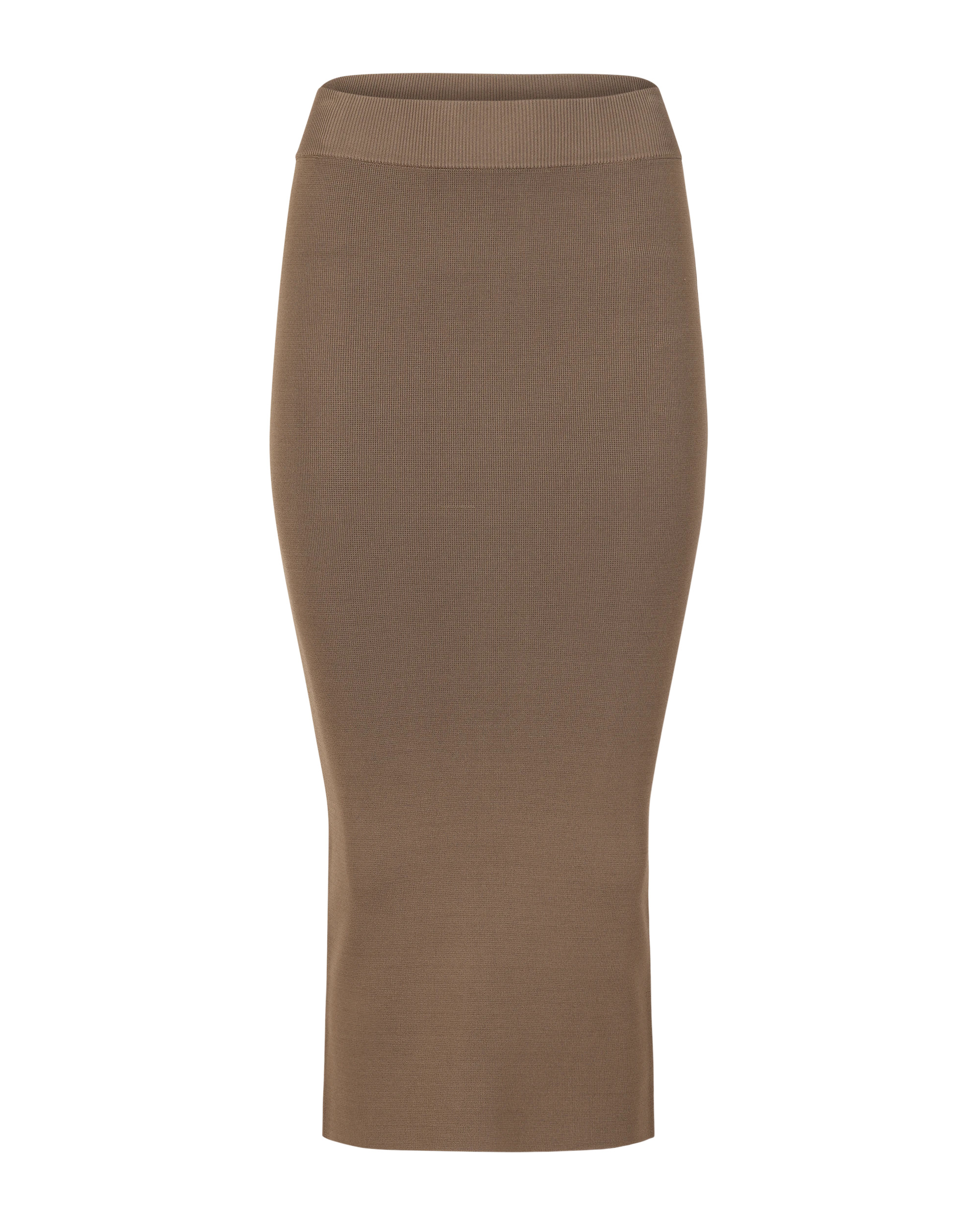 KNIT SKIRT TAN - 4