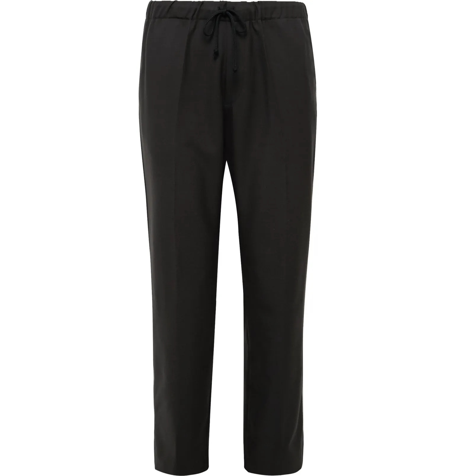 Wool-Twill Drawstring Trousers - 1