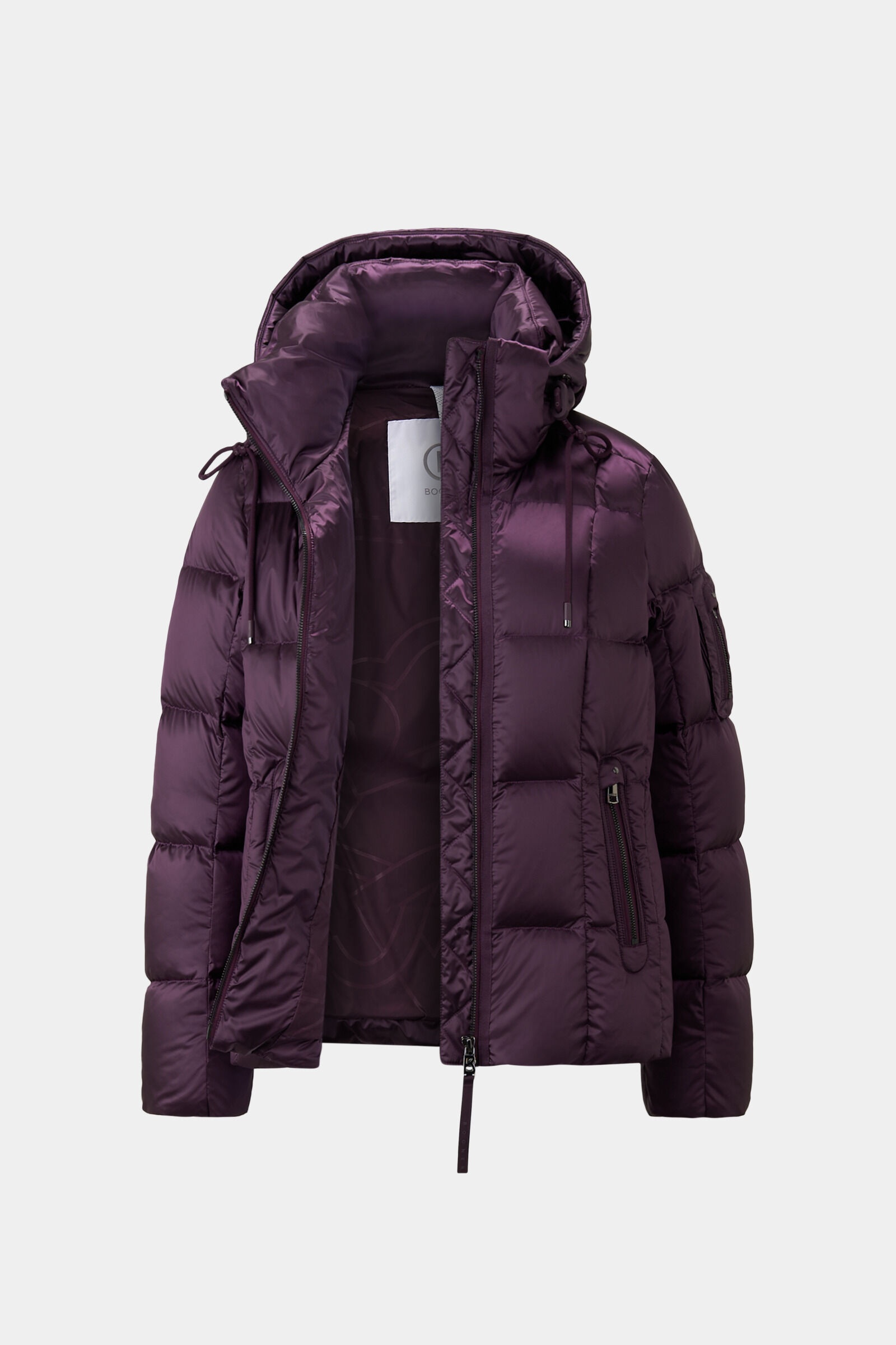 Feline Down jacket in Plum - 2