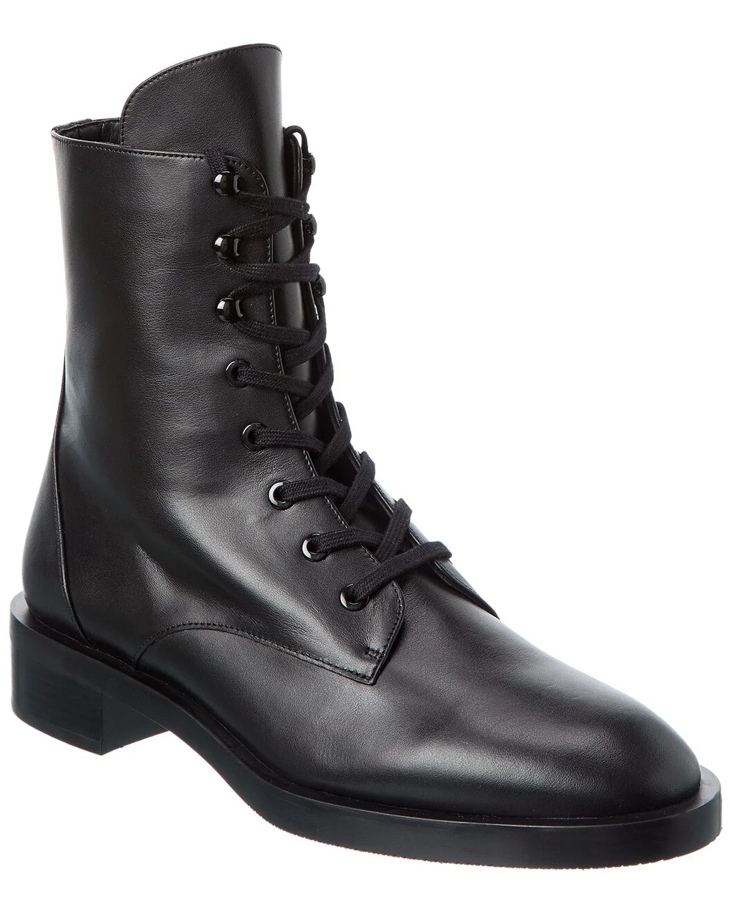 Stuart Weitzman Sondra Sleek Leather Bootie - 1