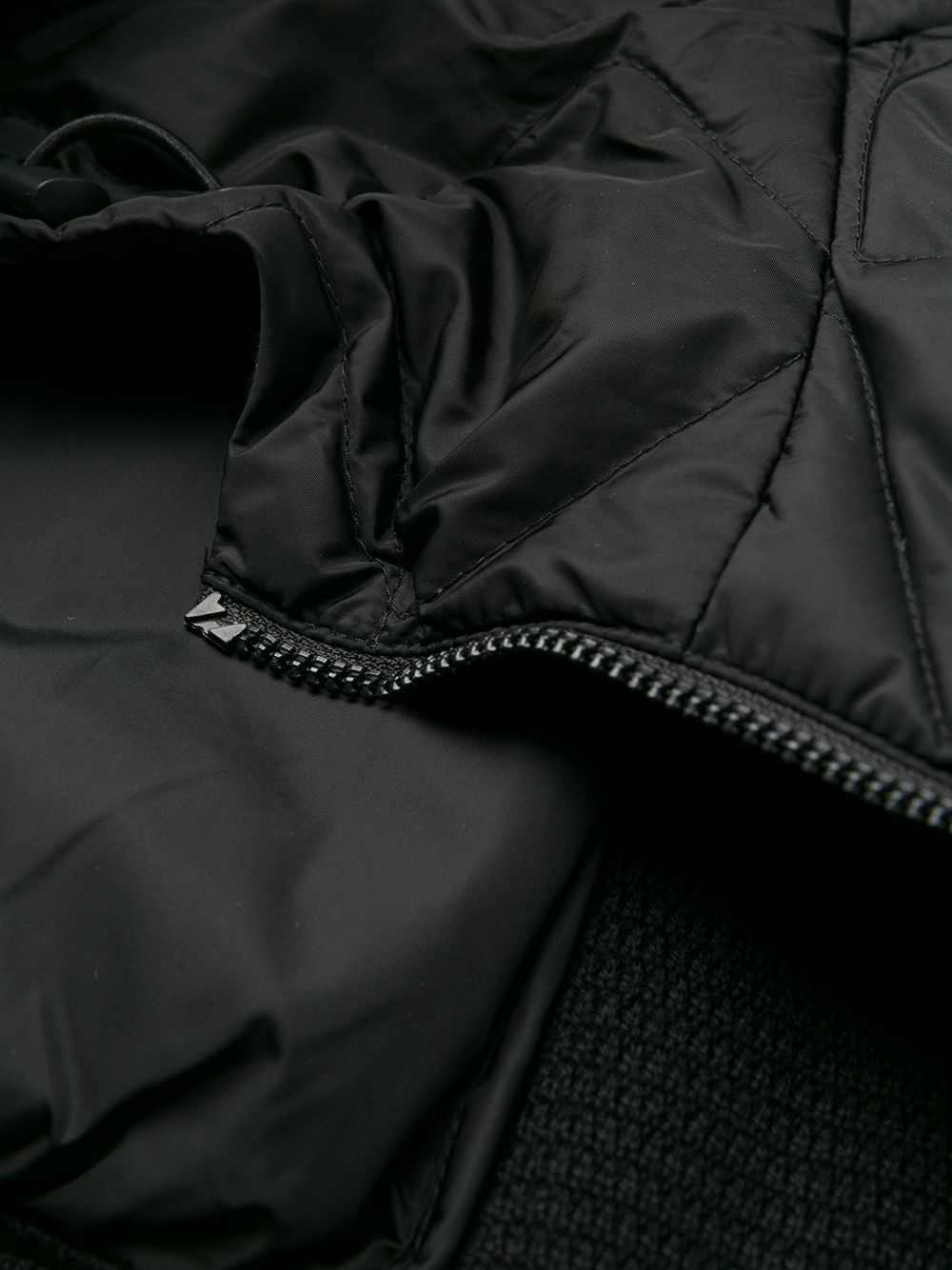 ribbed panel jacket - 7