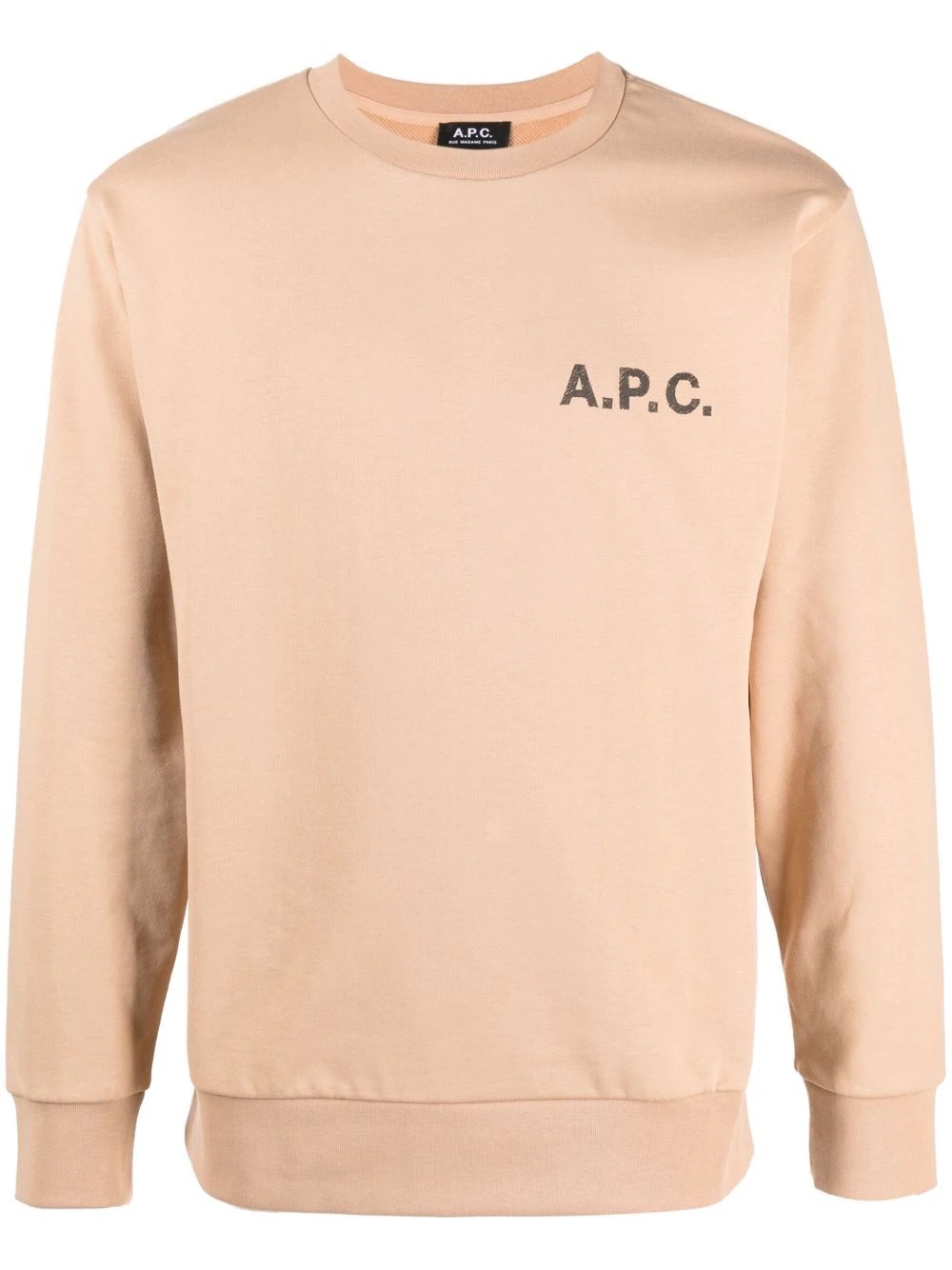 logo-print crewneck sweatshirt - 1