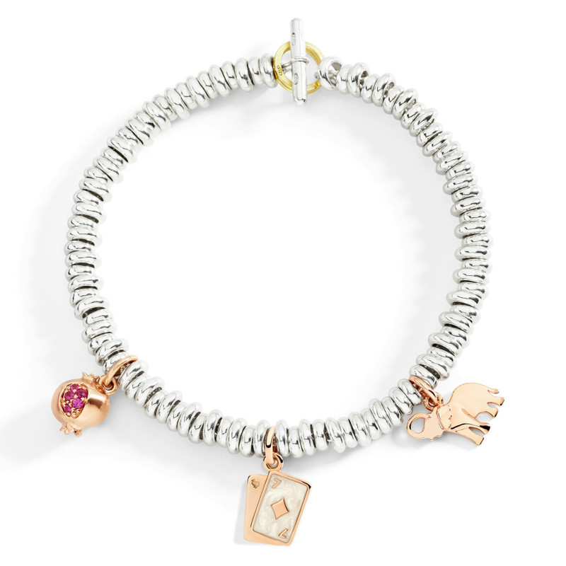 DoDo ROSE GOLD & RUBY POMEGRANATE CHARM outlook