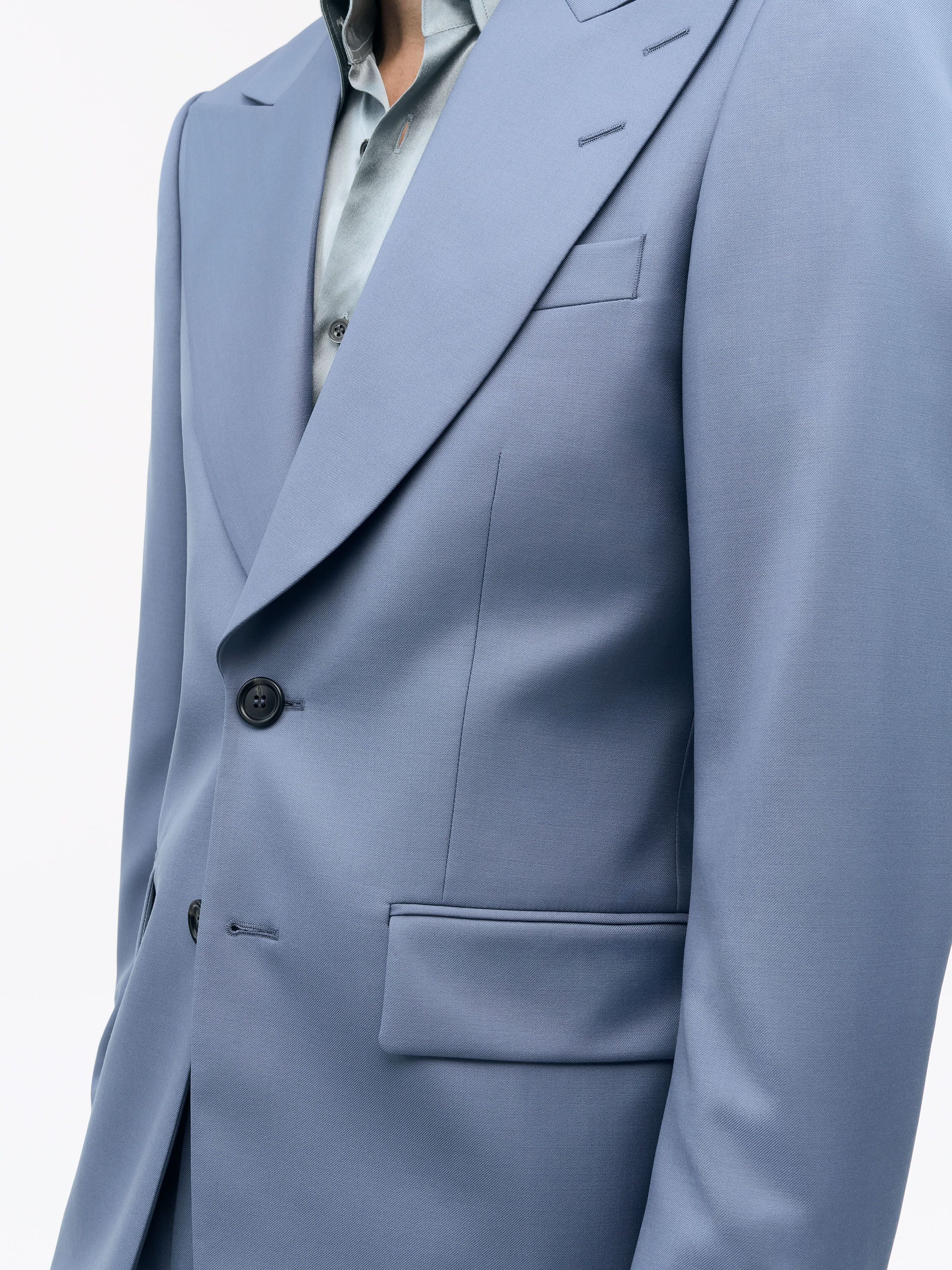 Ossie Slim-fit Wool Blazer - 5