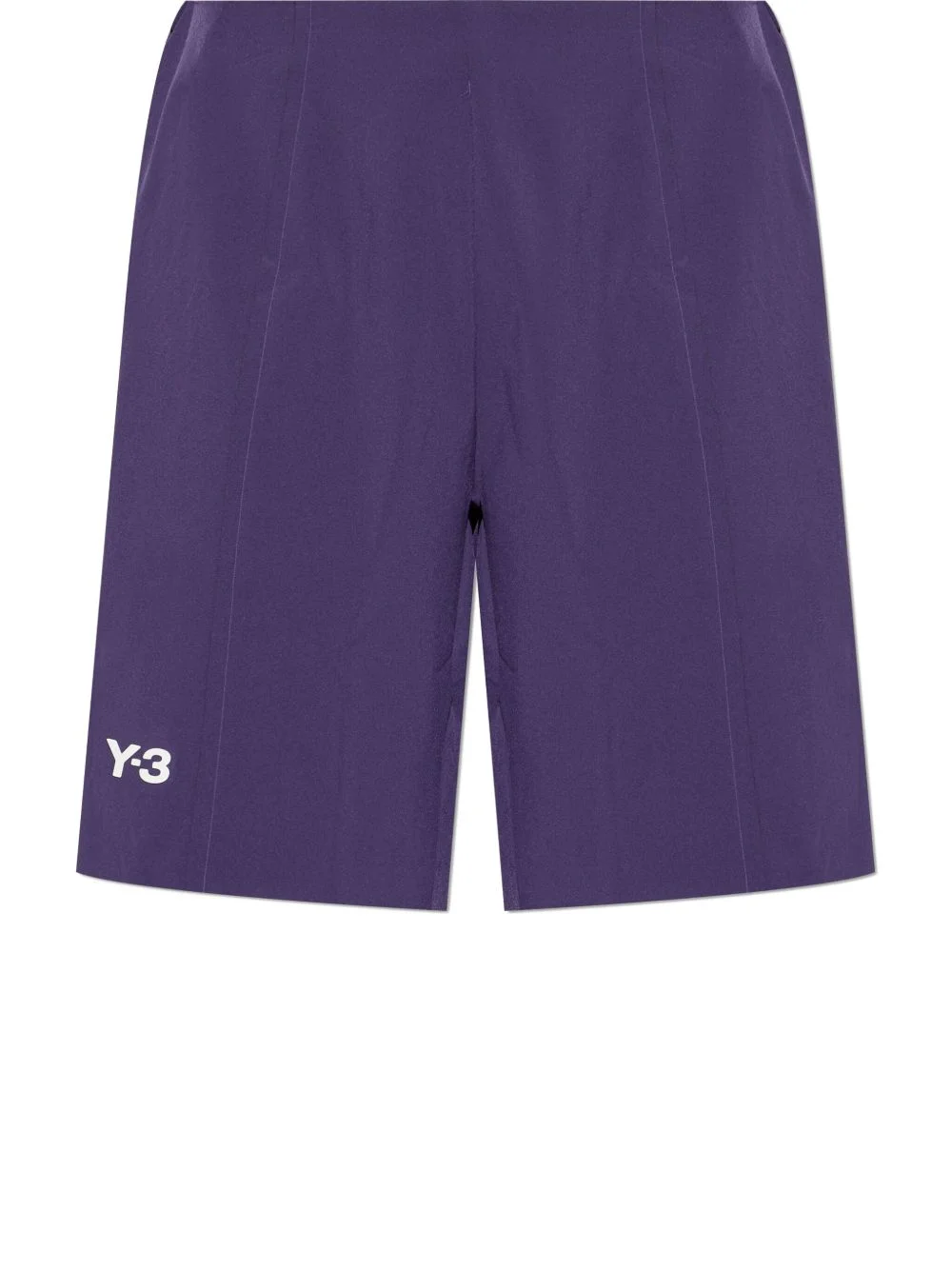 logo-print track shorts - 1