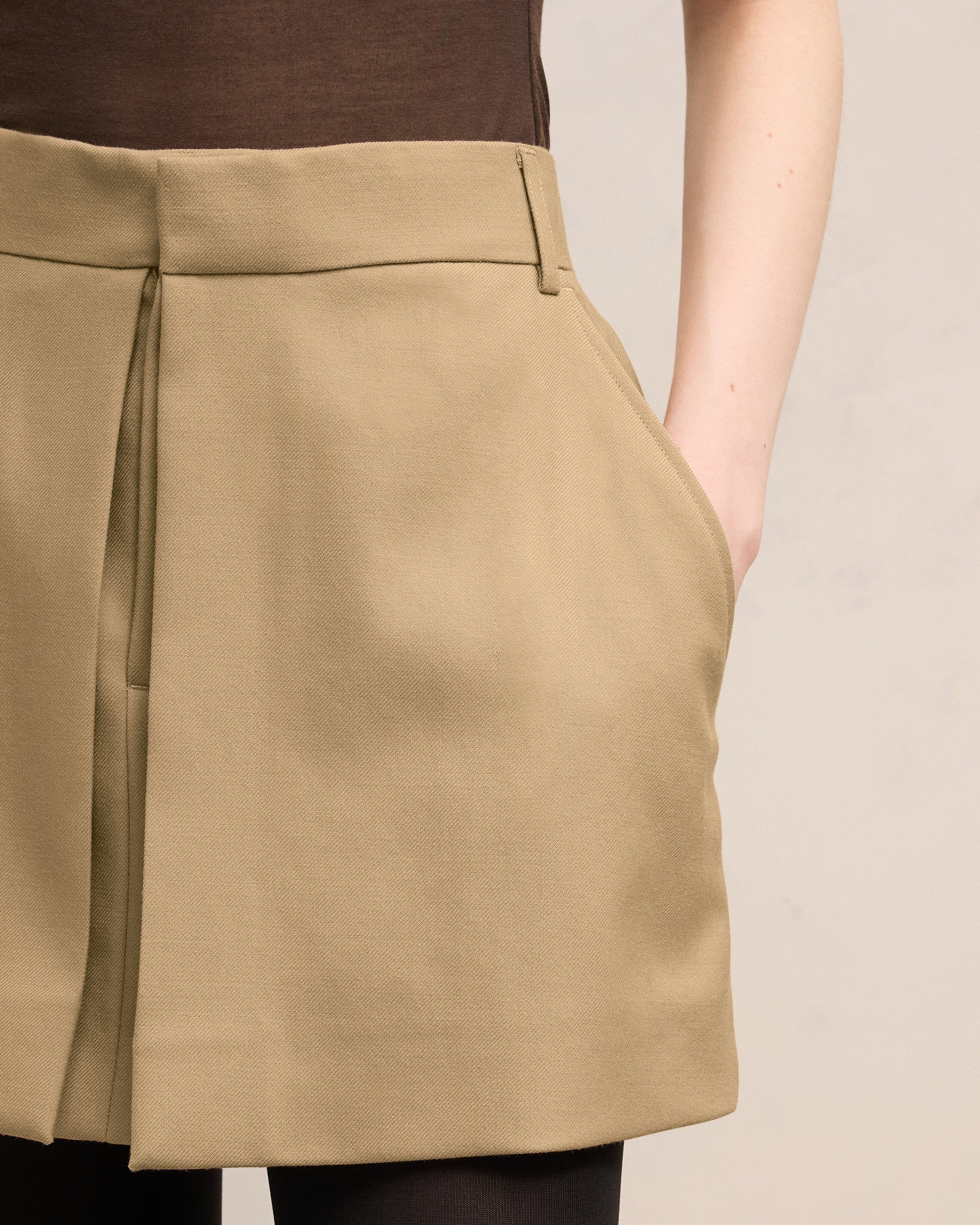 MINI SKIRT WITH PANELS - 5