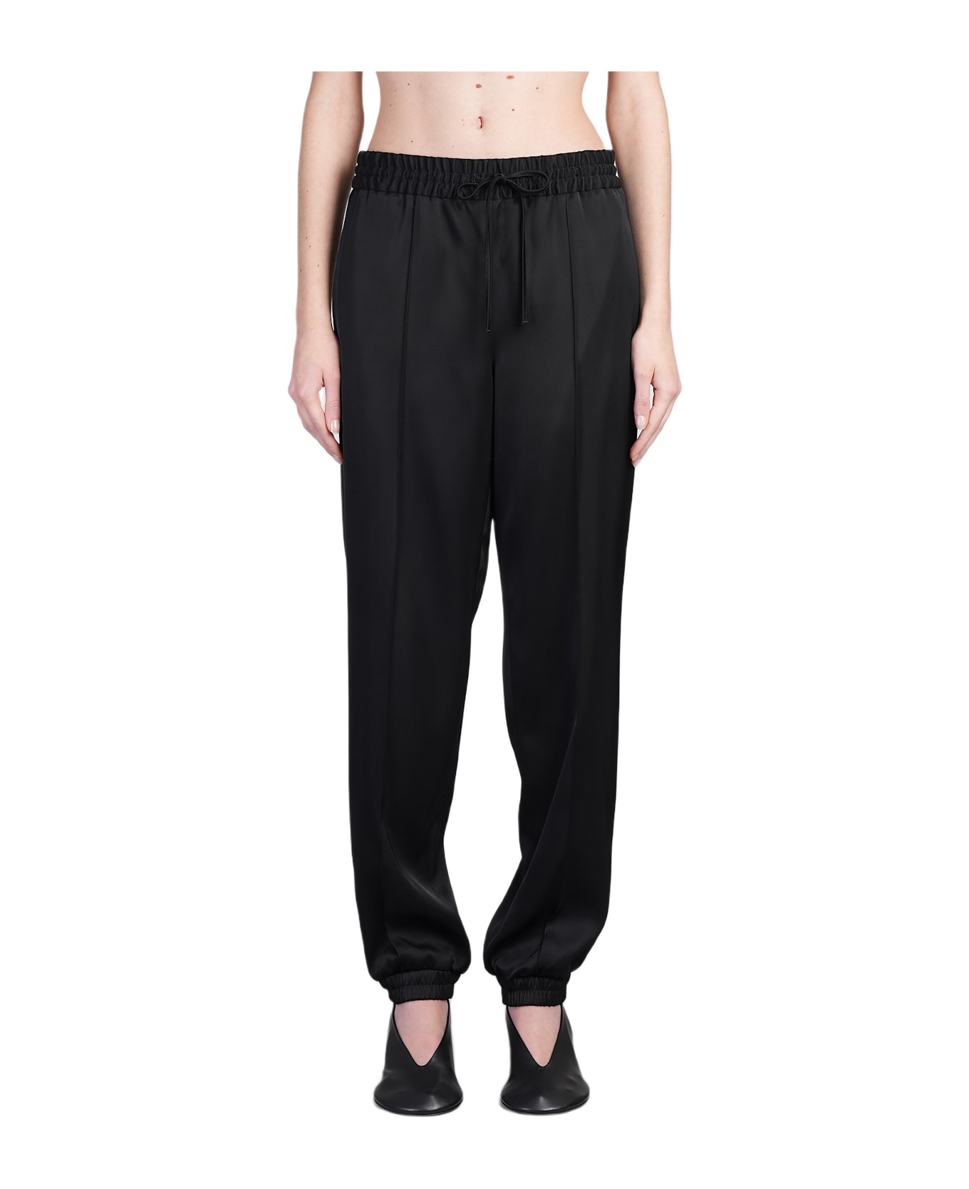 Trousers 07 Pants In Black Viscose - 1