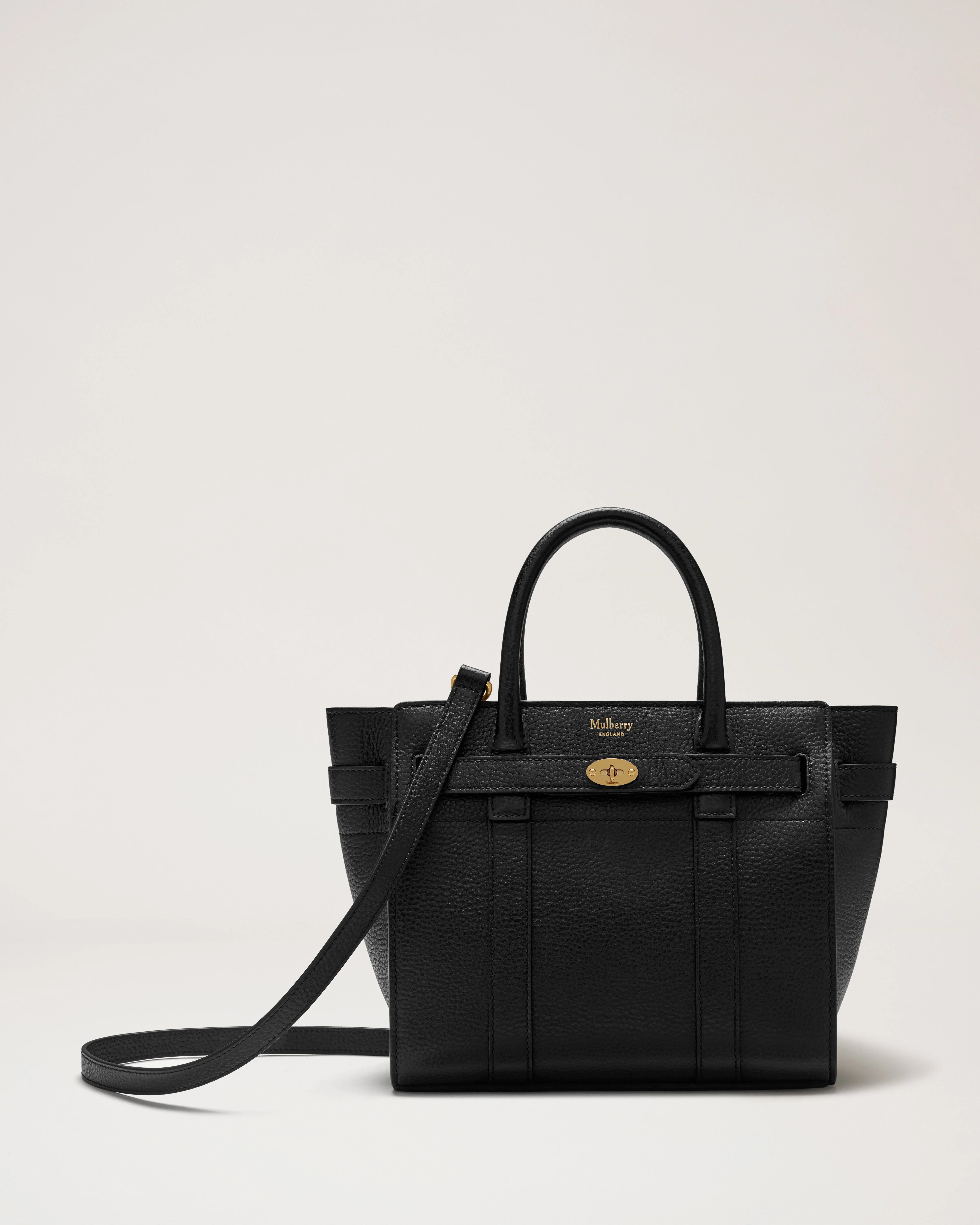 Mini Zipped Bayswater
Black Small Classic Grain - 1
