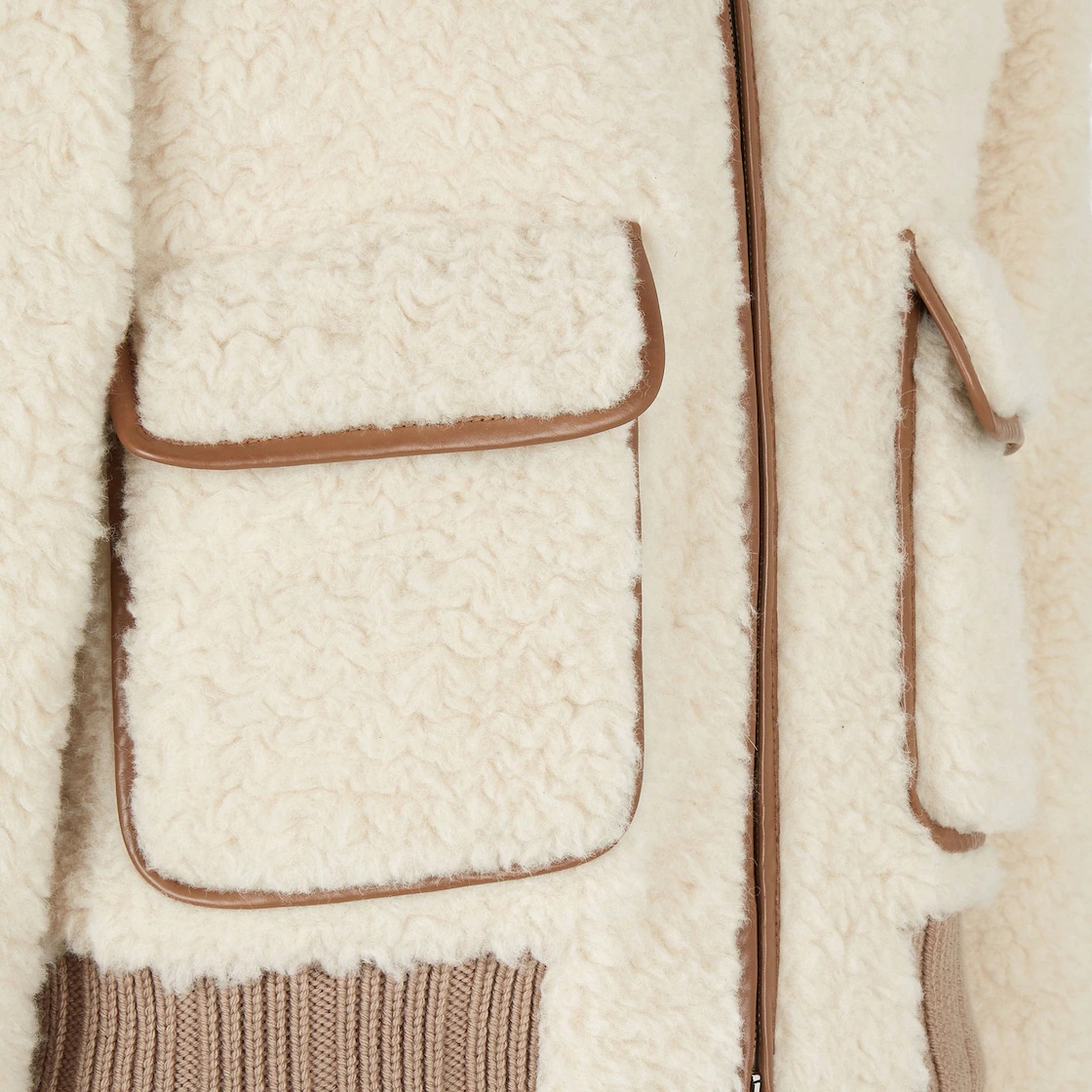 Beige alpaca jacket - 3