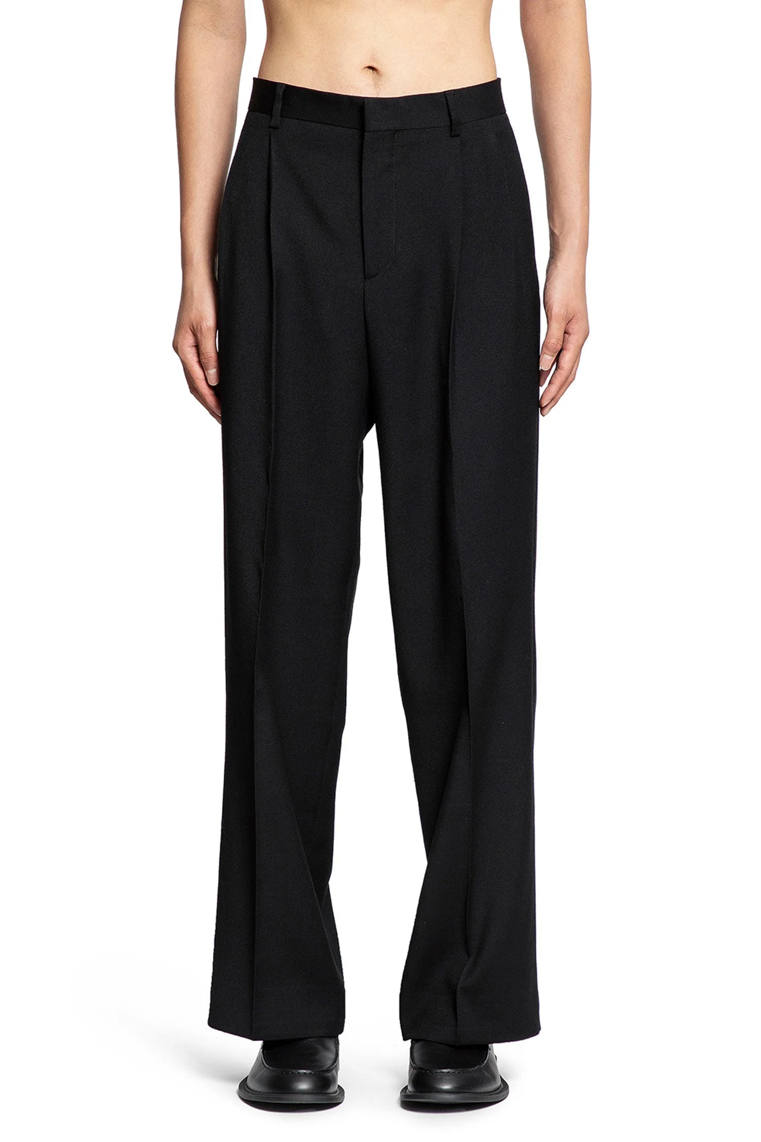 Wide-Pleated-Trousers - 1
