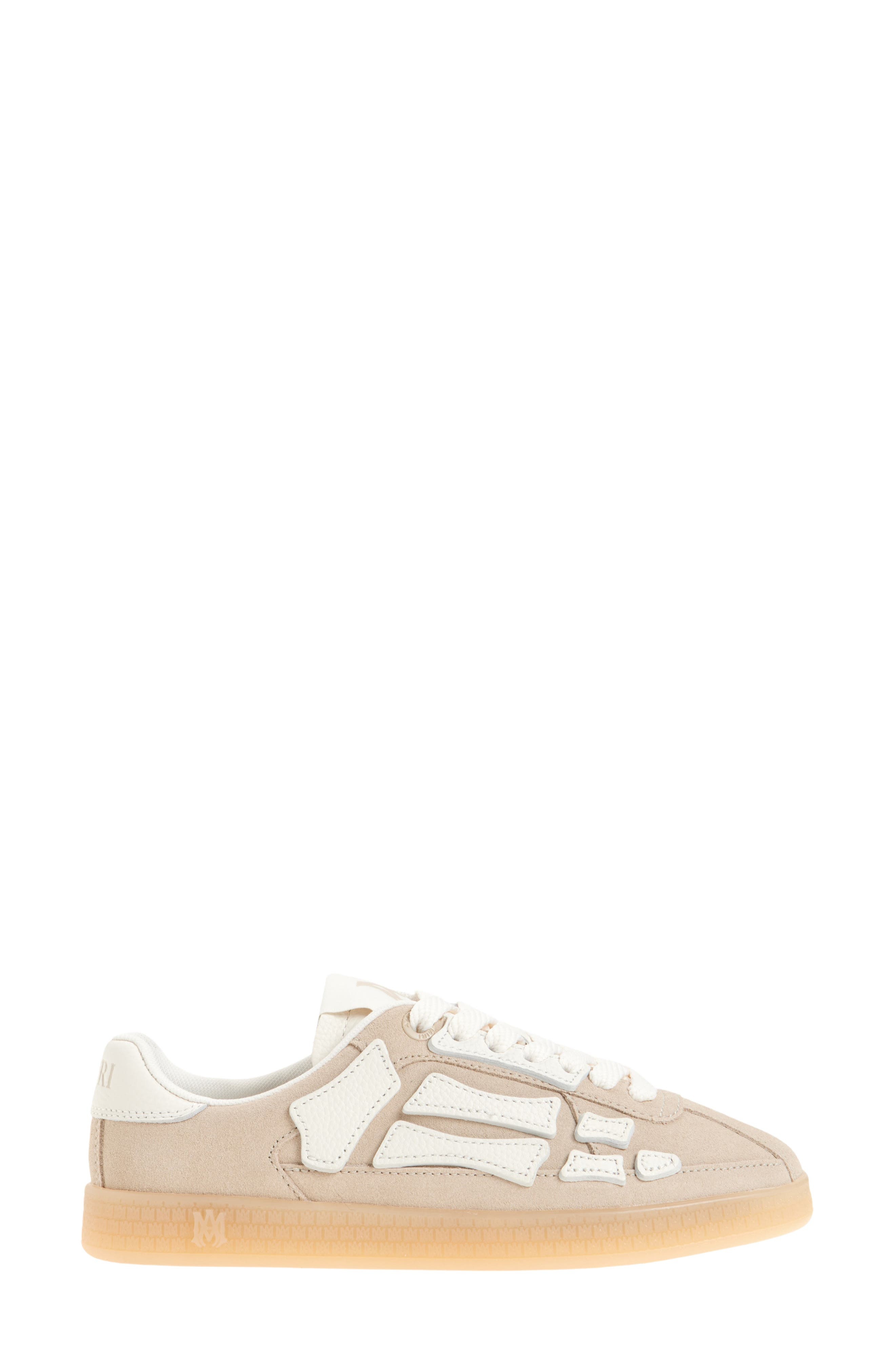 AMIRI Pacific Bones Low Top Sneaker in Sand at Nordstrom - 3