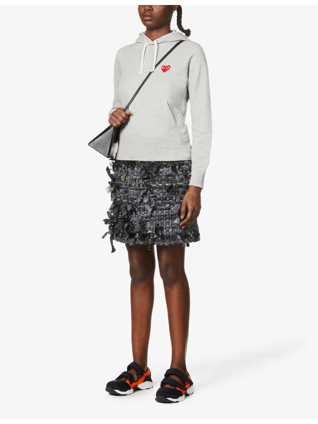 Logo-embroidered cotton-jersey hoody - 3