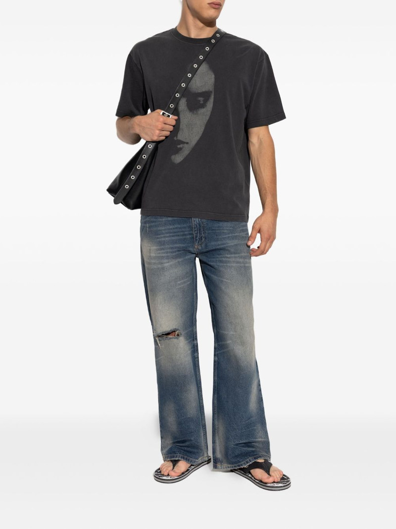 MISBHV face-print cotton T-shirt outlook