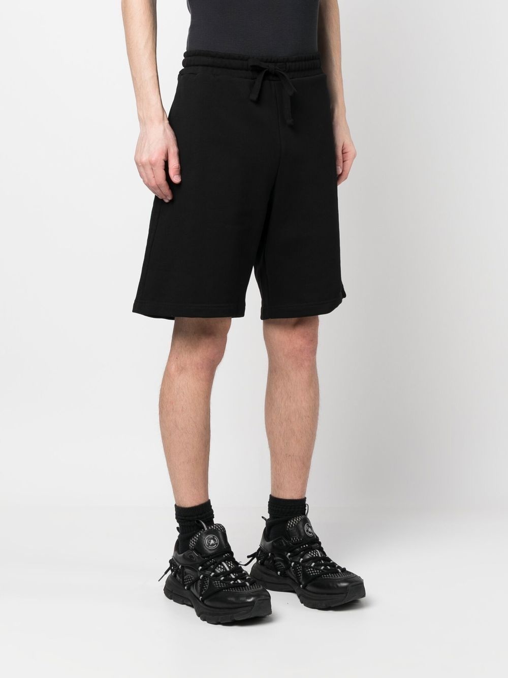 emrboidered-logo detail shorts - 3