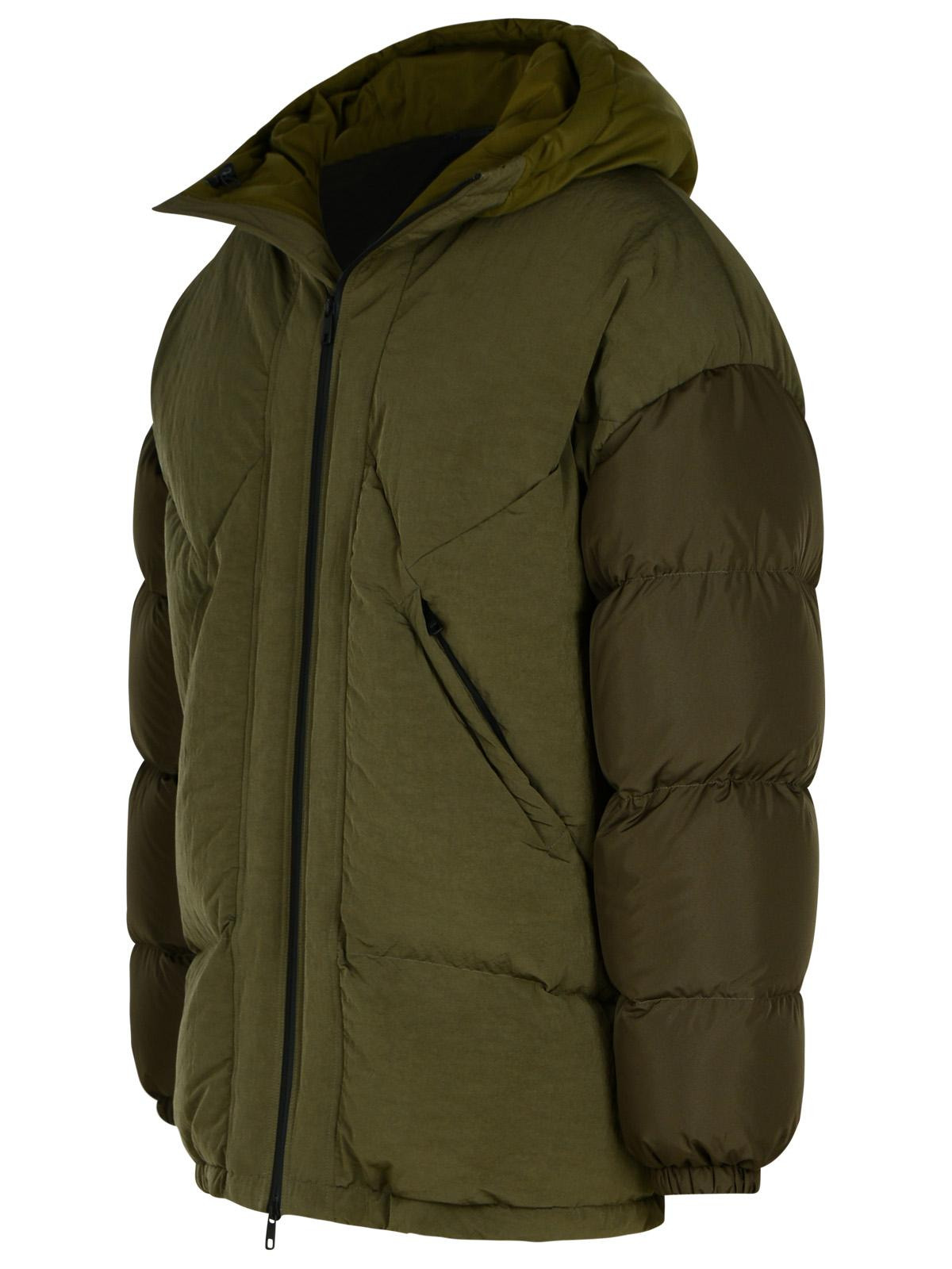 Dolce & Gabbana Green Cotton Blend Down Jacket Men - 2