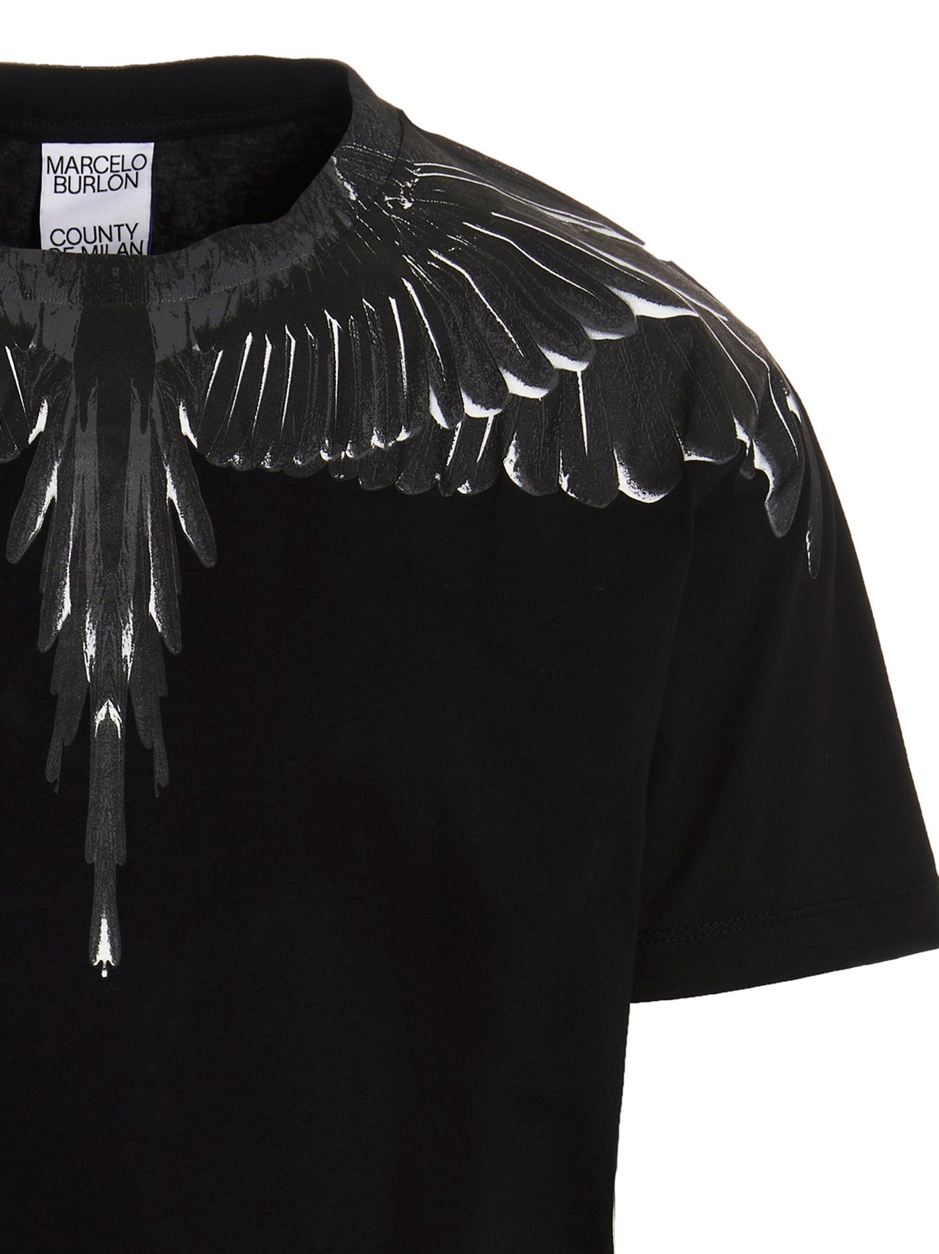 Wings T-Shirt Black - 3