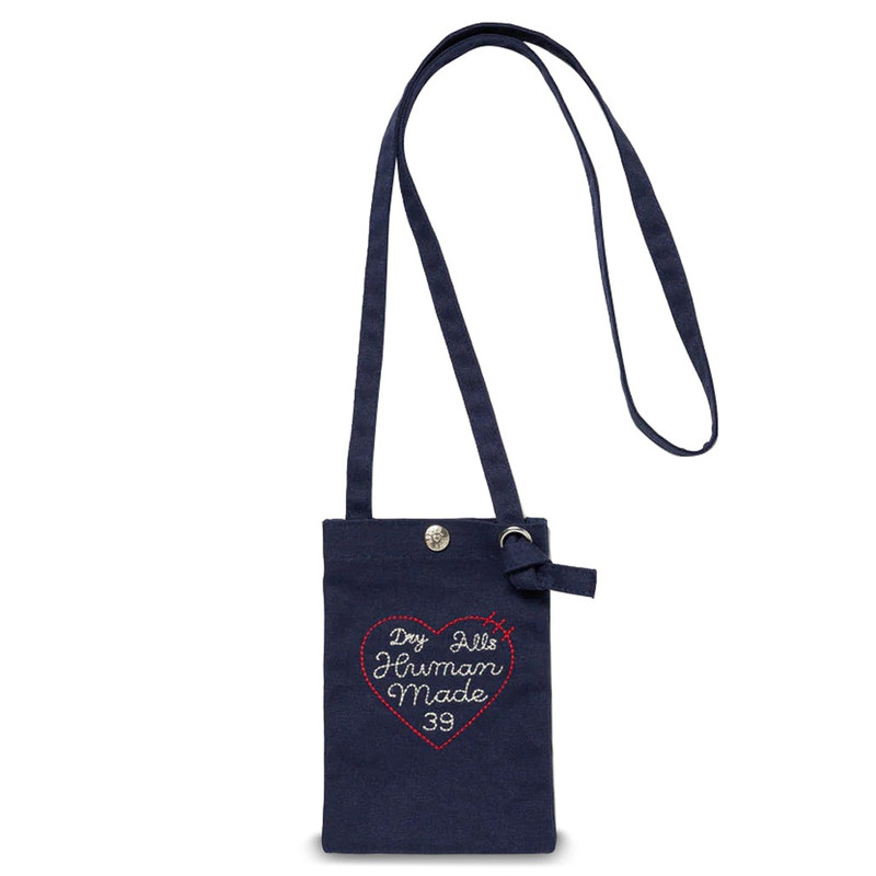 Human Made MINI SHOULDER BAG - NAVY outlook