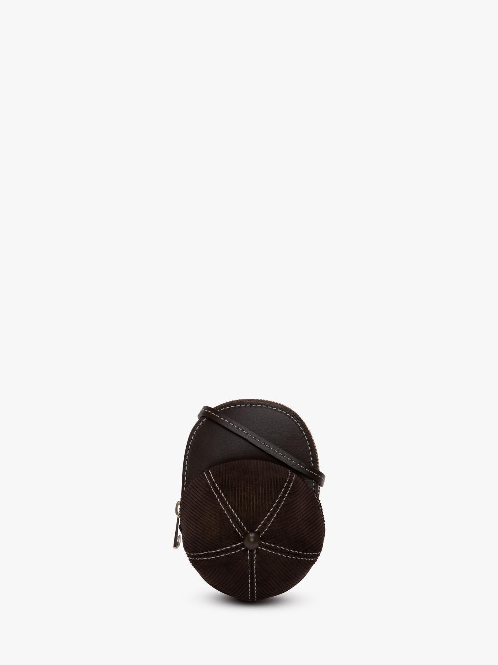 MINI CAP BAG - CORDUROY CROSSBODY BAG - 1