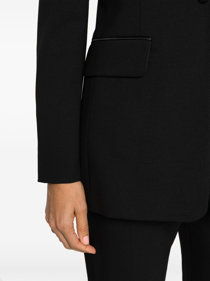 single-breasted wool-blend blazer 5