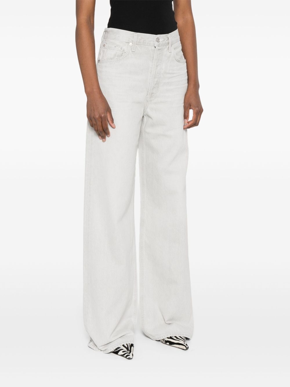 wide-leg jeans - 3