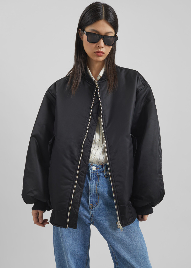 Astra Bomber Jacket - Black 7