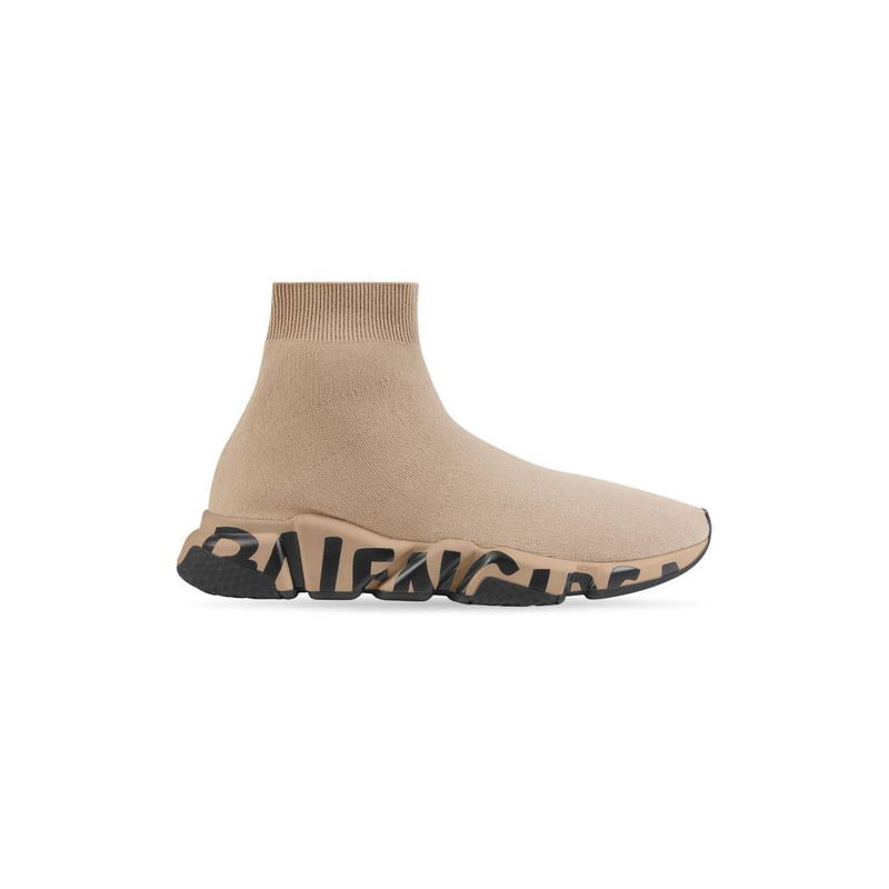 베이지의 Men's Speed Graffiti Sneaker - 1