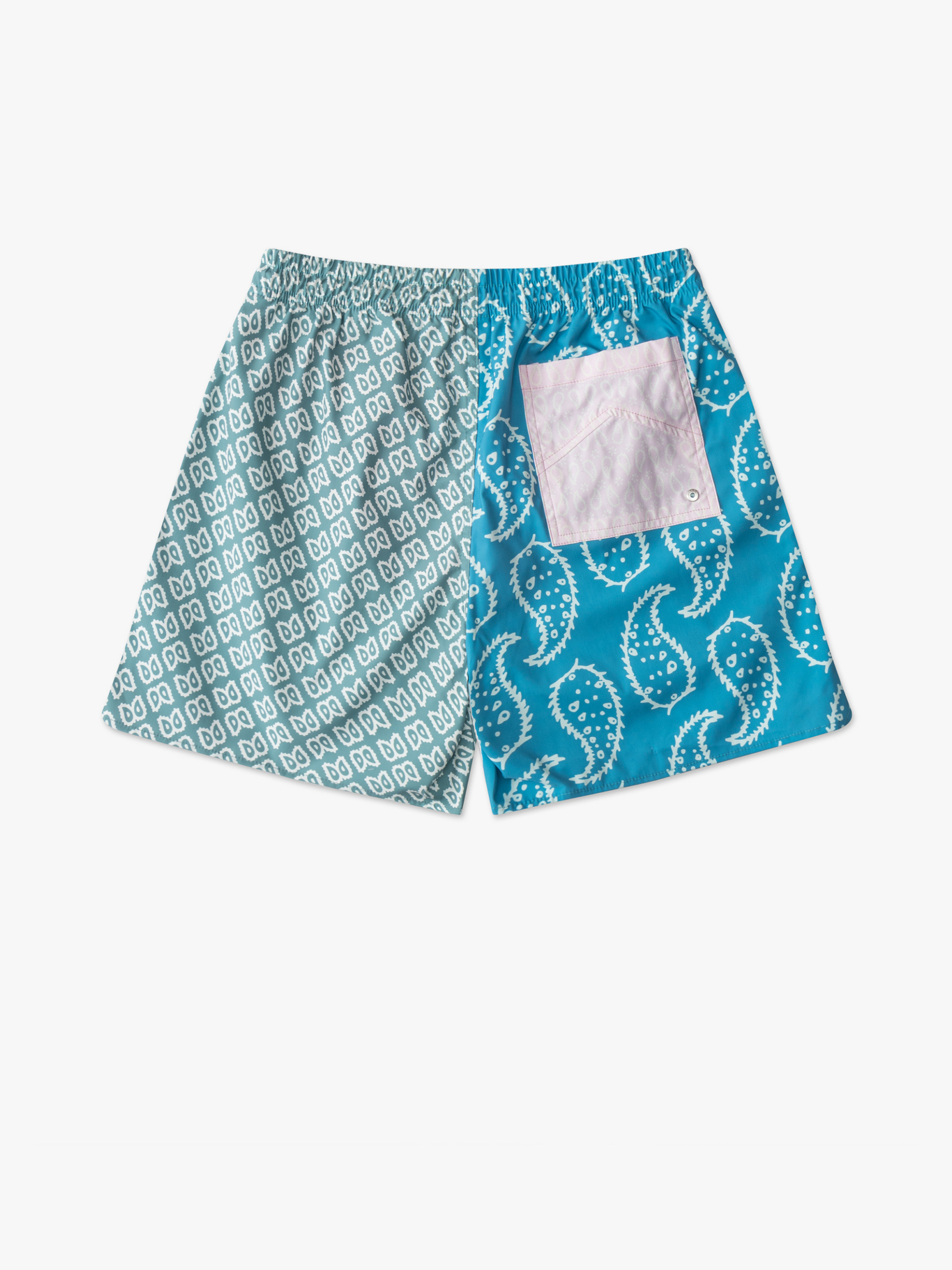 MULTI PAISLEY SWIM TRUNKS - 2