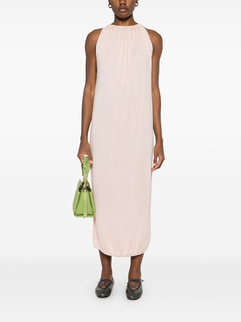 FRENCKENBERGER draped midi dress outlook