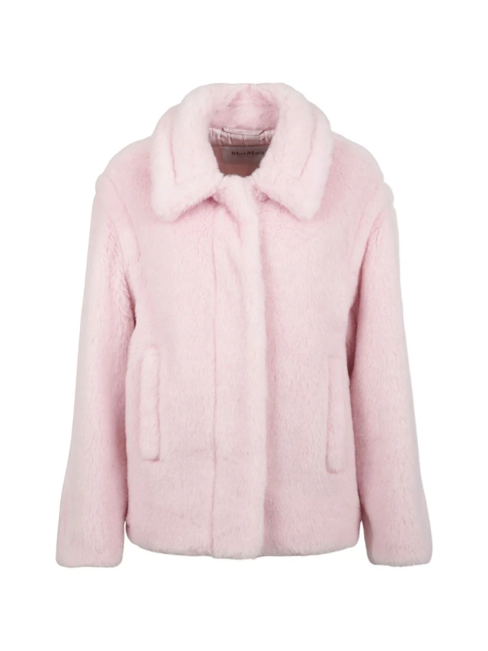 classic collar teddy jacket - 1