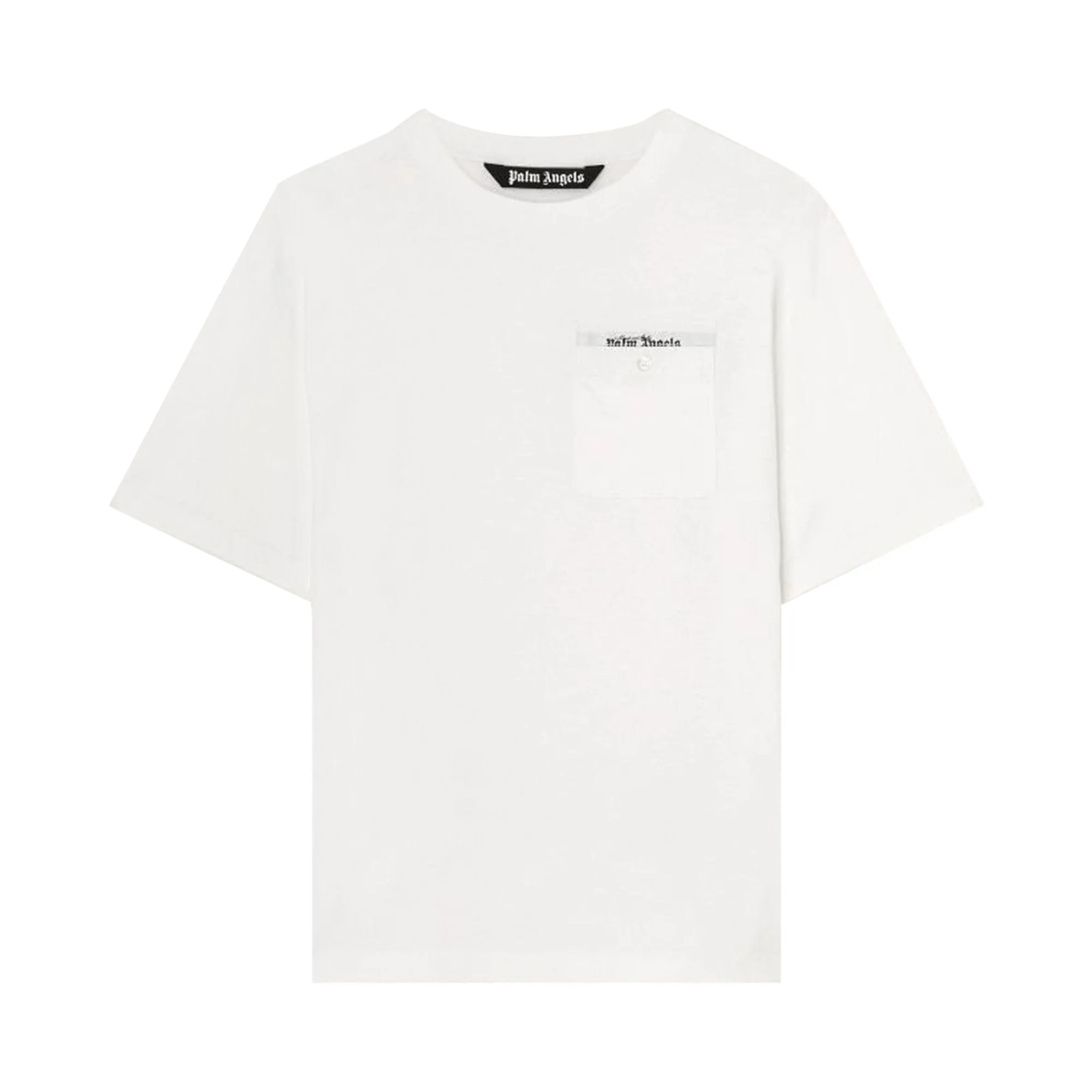 Palm Angels Sartorial Tape Pocket Tee 'White/Off White' - 1
