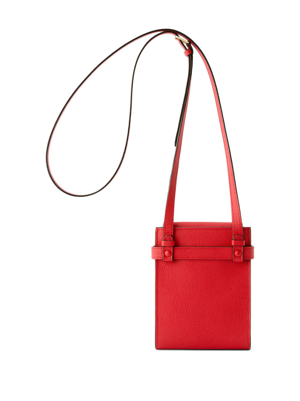 Brera B-Tracollina belted leather crossbody bag - 2