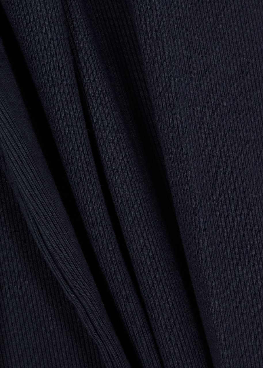 Ribbed stretch-jersey top - 5
