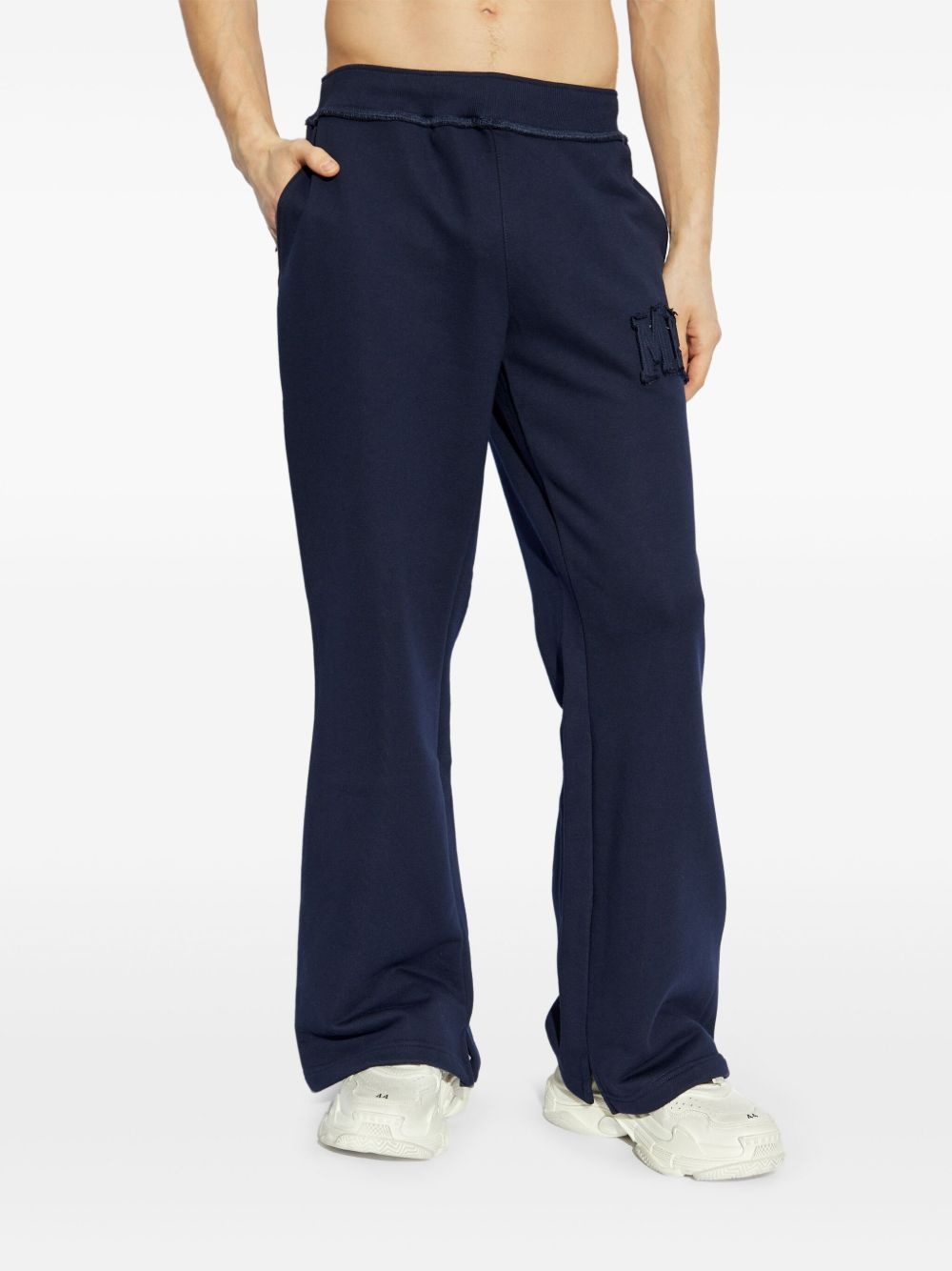stripe-detail track pants - 3