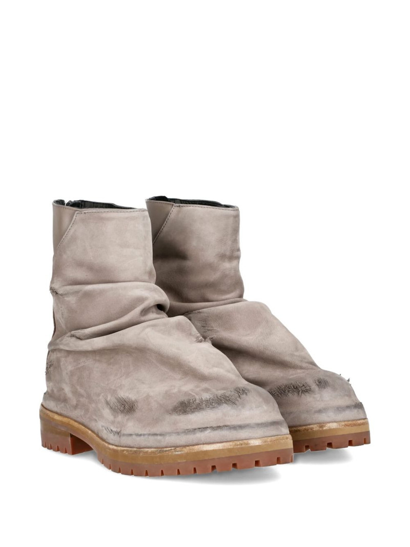 424 distressed leather boots outlook