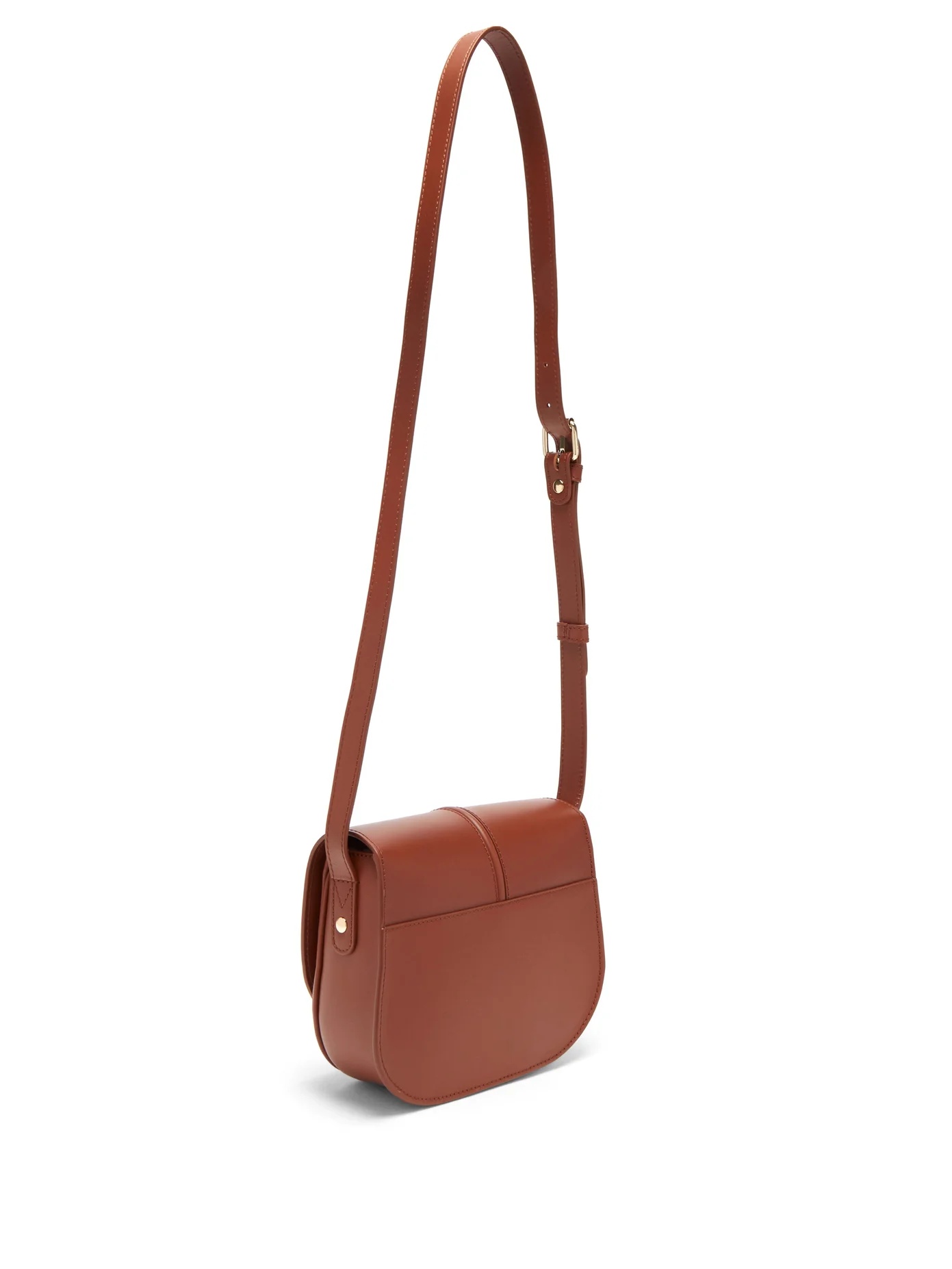 Betty smooth leather cross-body bag - 4