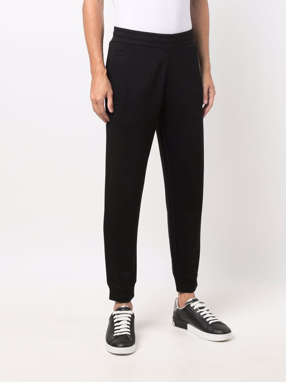elasticated track pants - 3