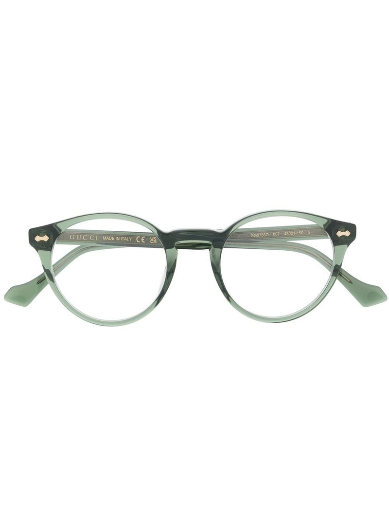 round frame optical glasses 1