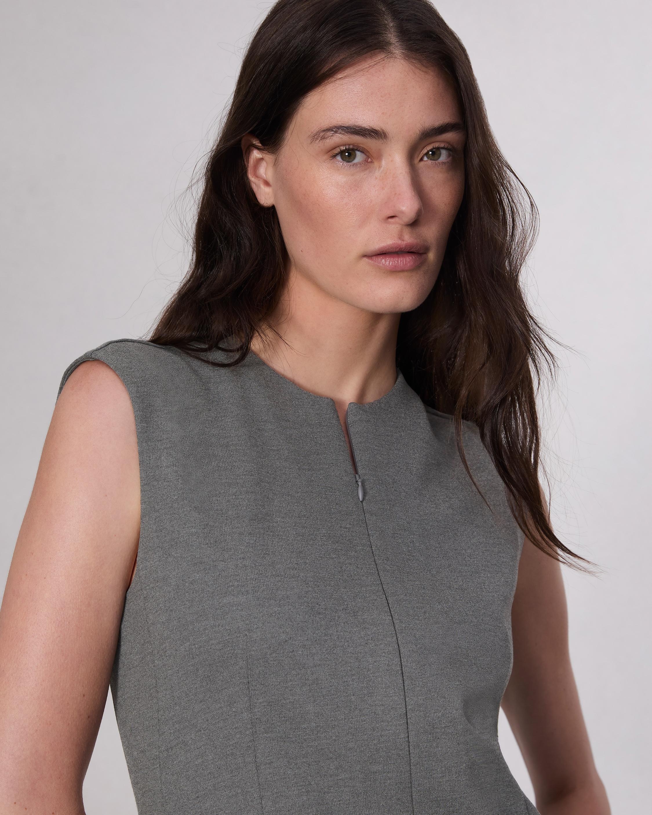 Tina Ponte Shift Dress - 5