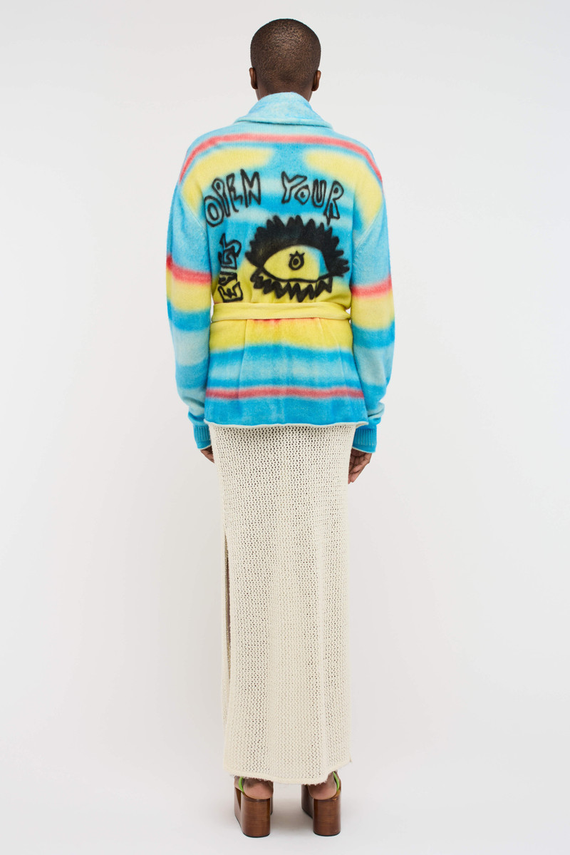 GRAFFITI WOMEN'S BELTED CARDIGAN 7