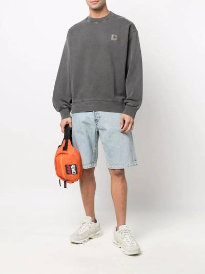 Carhartt logo-patch sweatshirt outlook