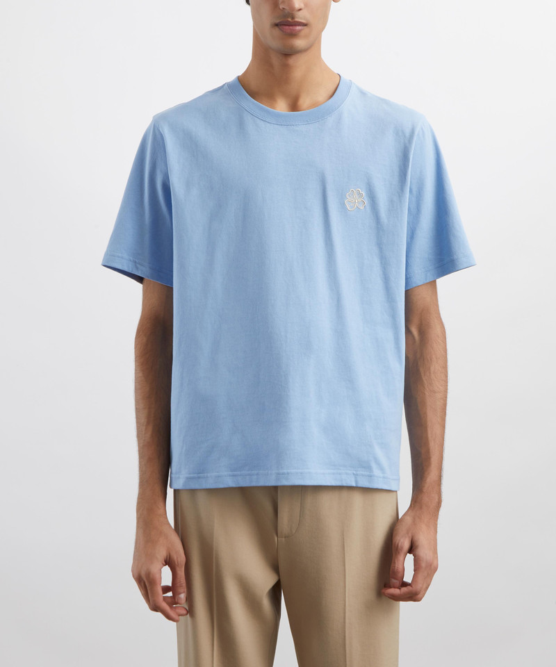 NN07 Jett Cerulean Cotton T-Shirt outlook