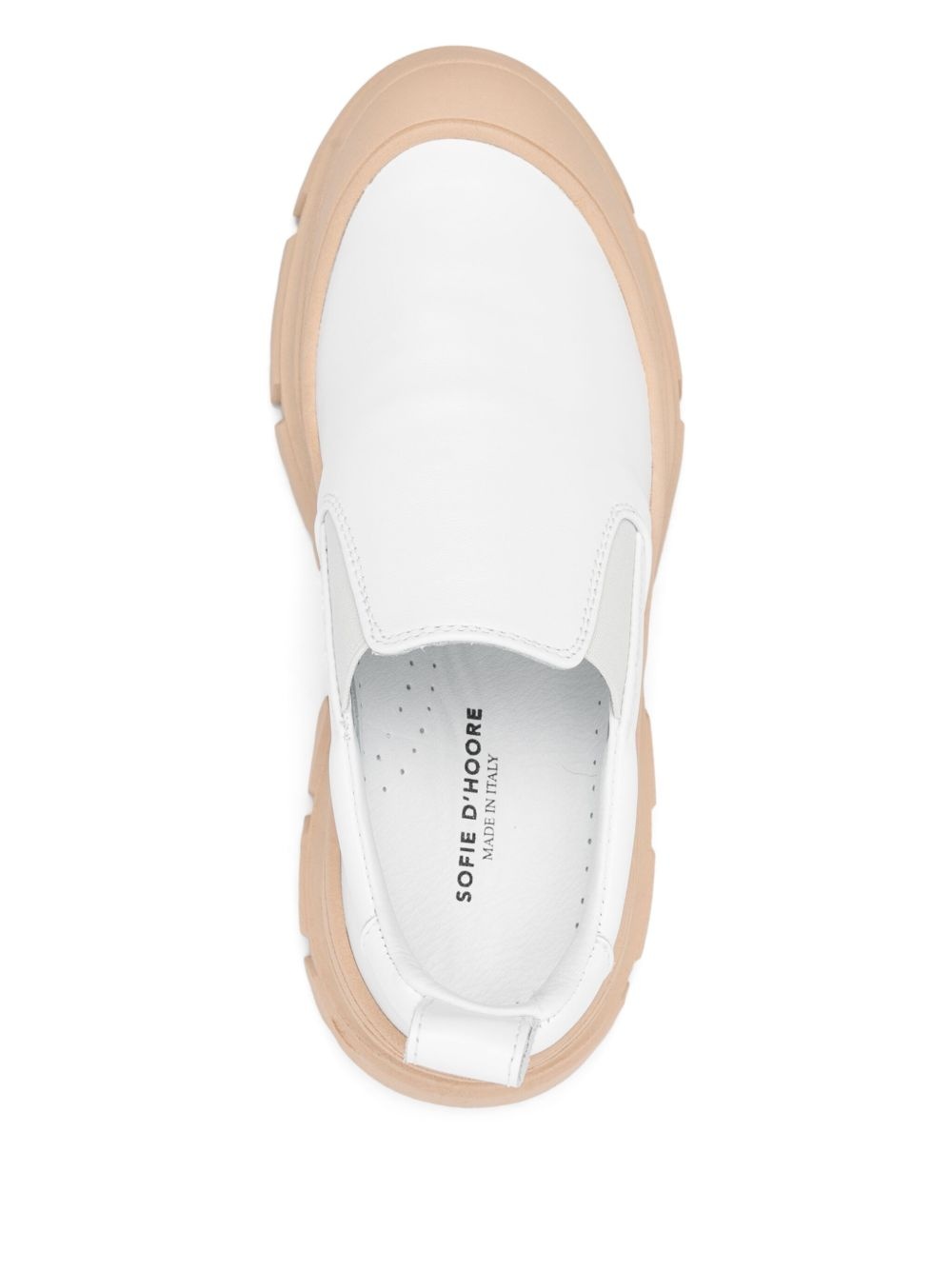 leather sneakers - 4
