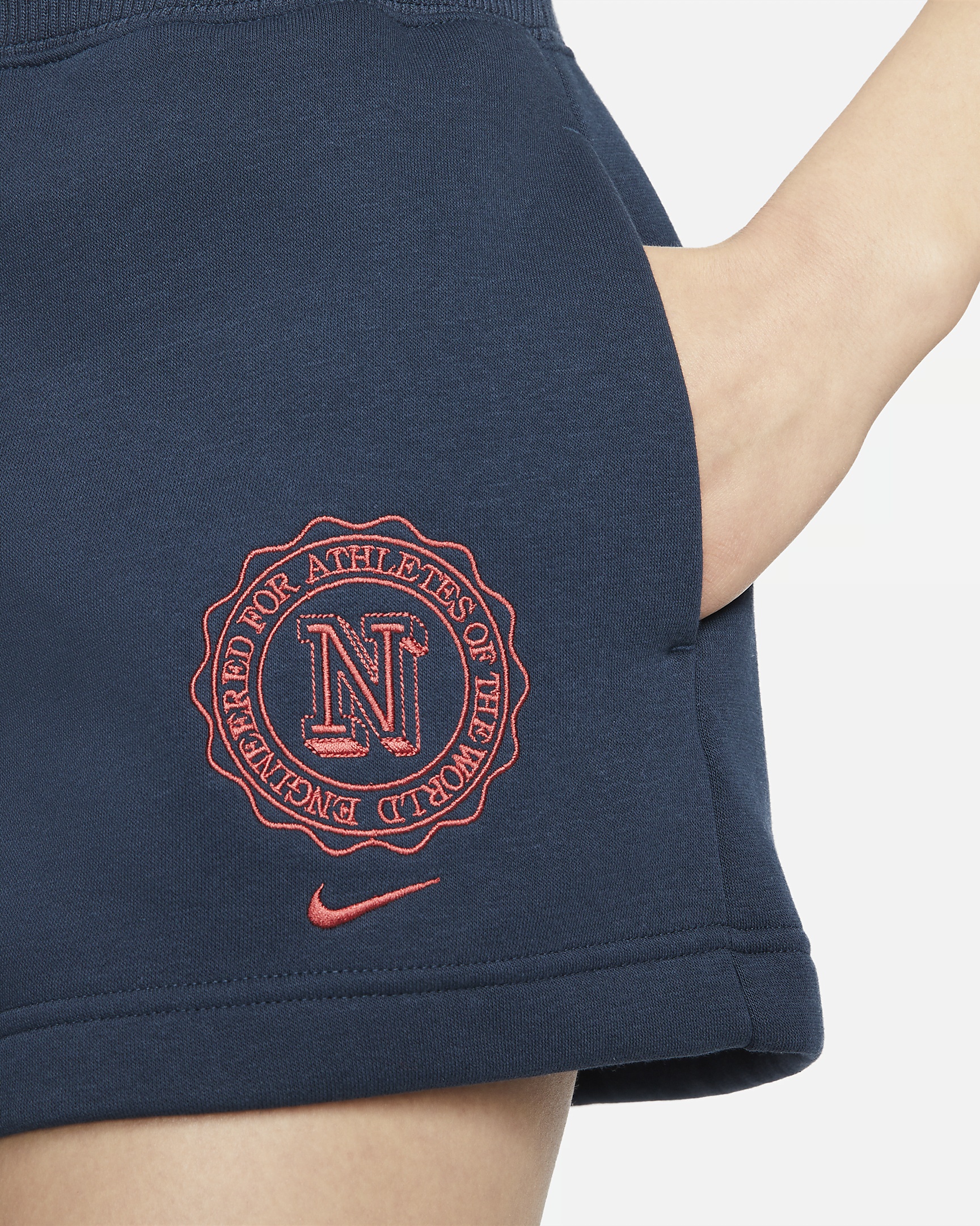 Nike Sportswear Phoenix Fleece Heritage Women's High-Waisted Shorts - 4