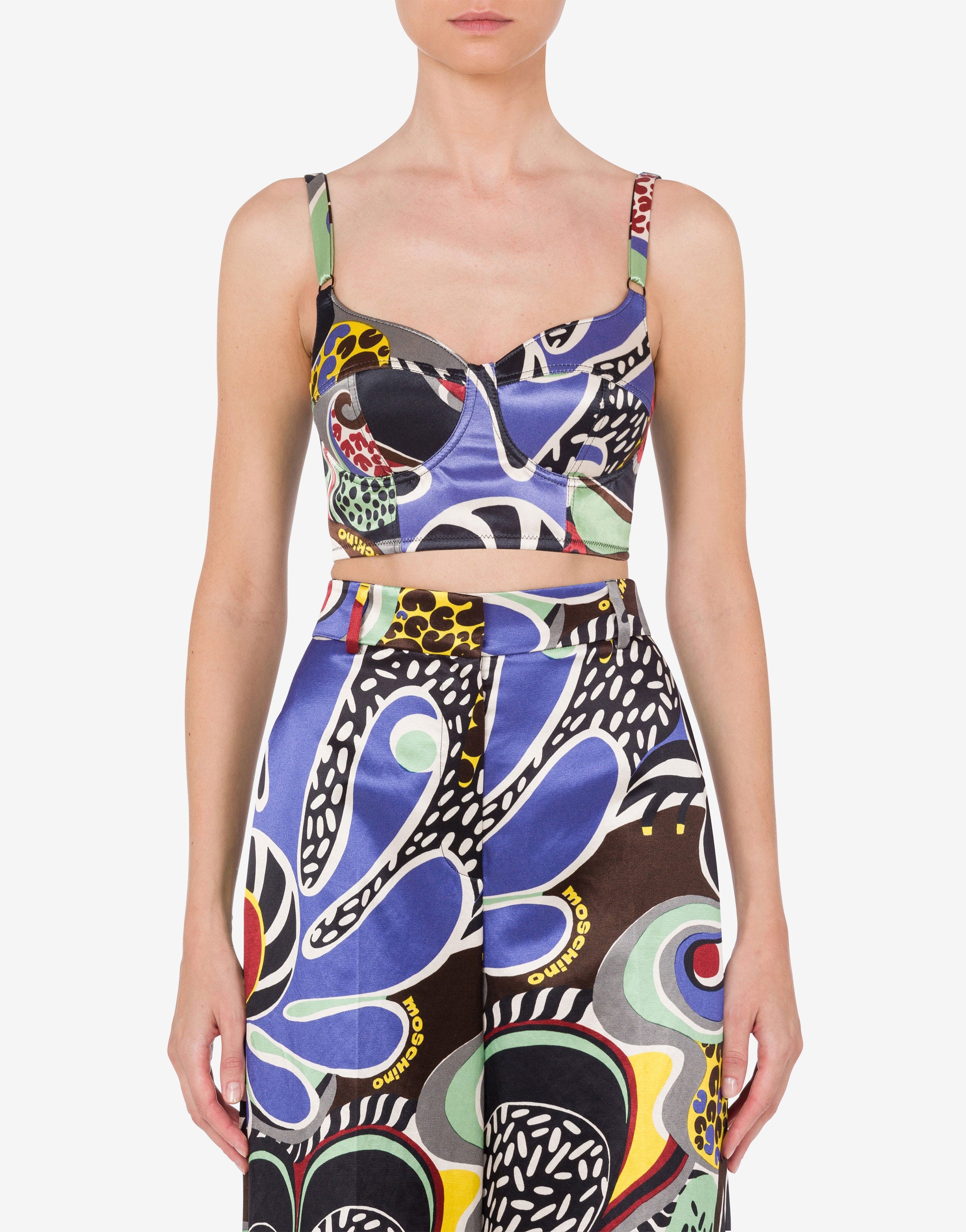 PSYCHEDELIC PRINT BRALETTE - 2