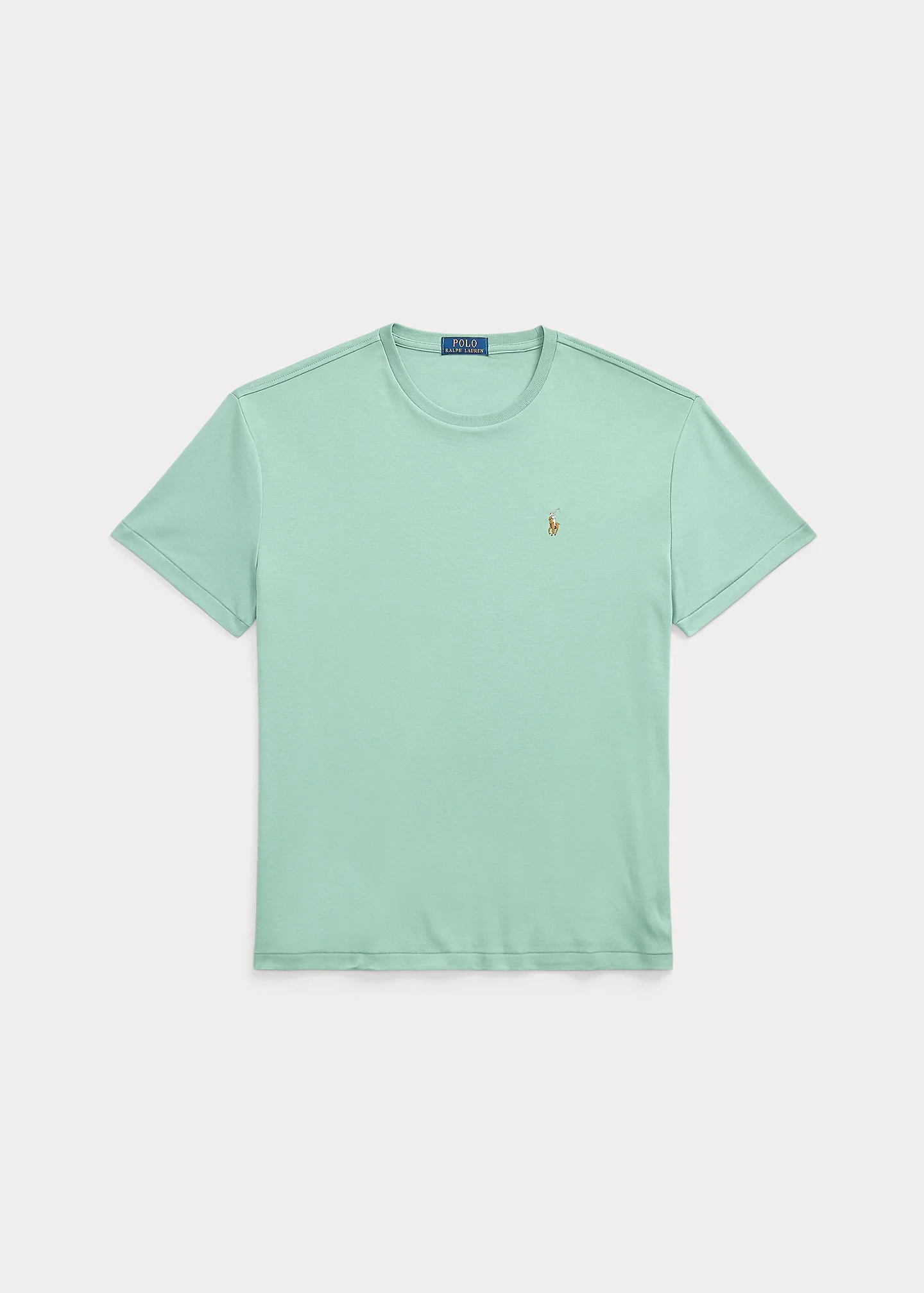Classic Fit Soft Cotton Crewneck T-Shirt - 1