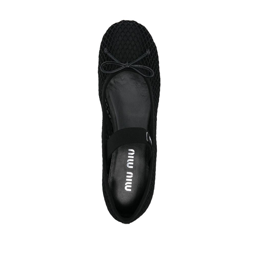 Miu Miu Black Ballet Flats Women - 2